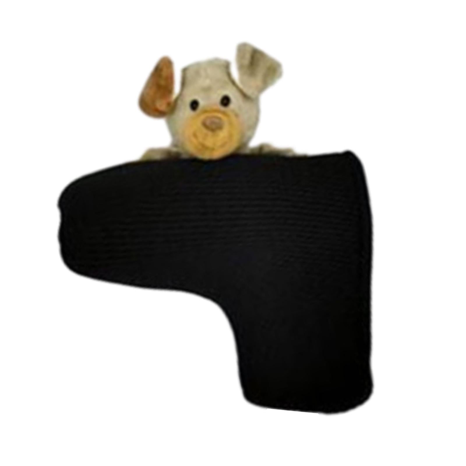 Knitted Golf Club Head Covers Golf Wood Head Cover for Adults Outdoor Sports dog