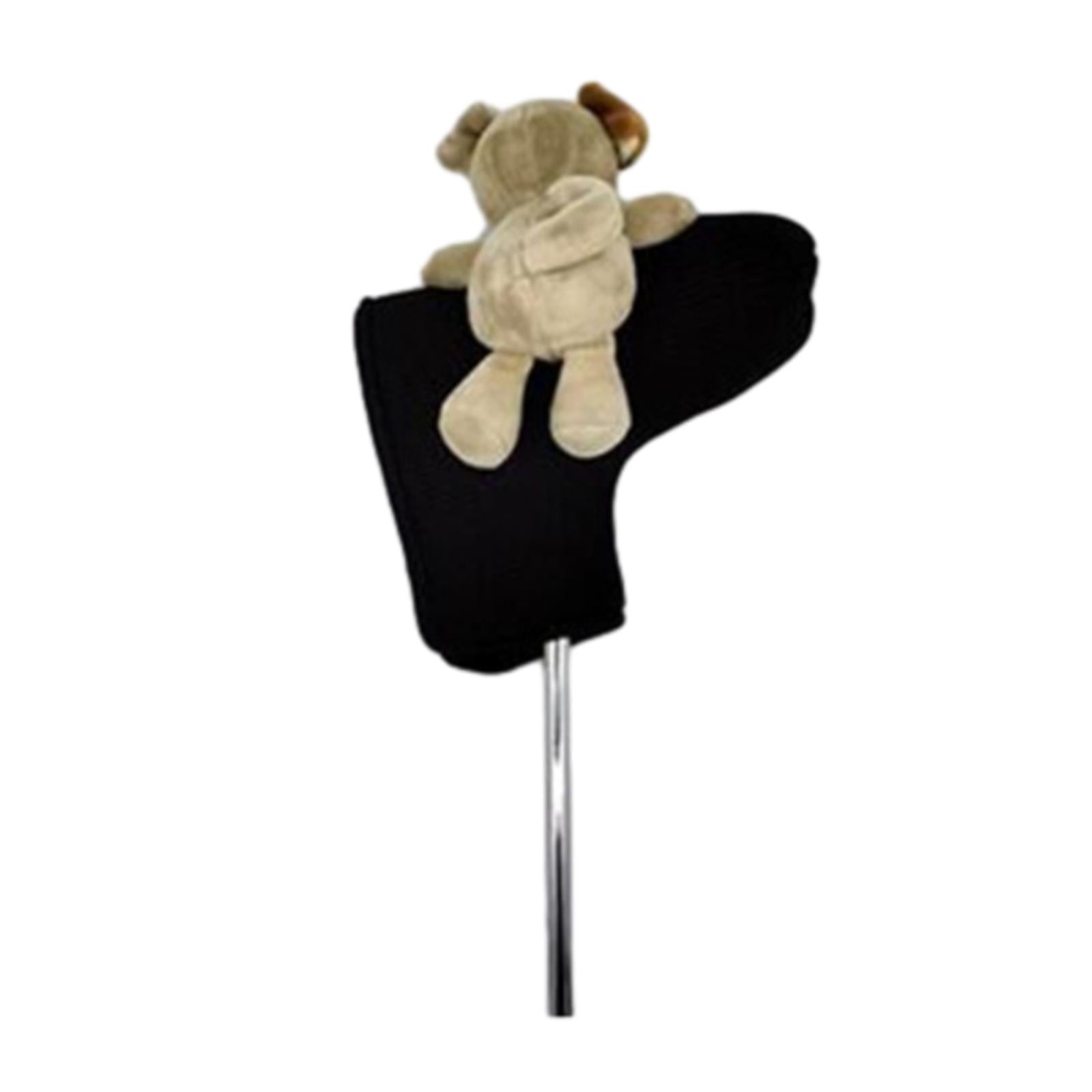 Knitted Golf Club Head Covers Golf Wood Head Cover for Adults Outdoor Sports dog