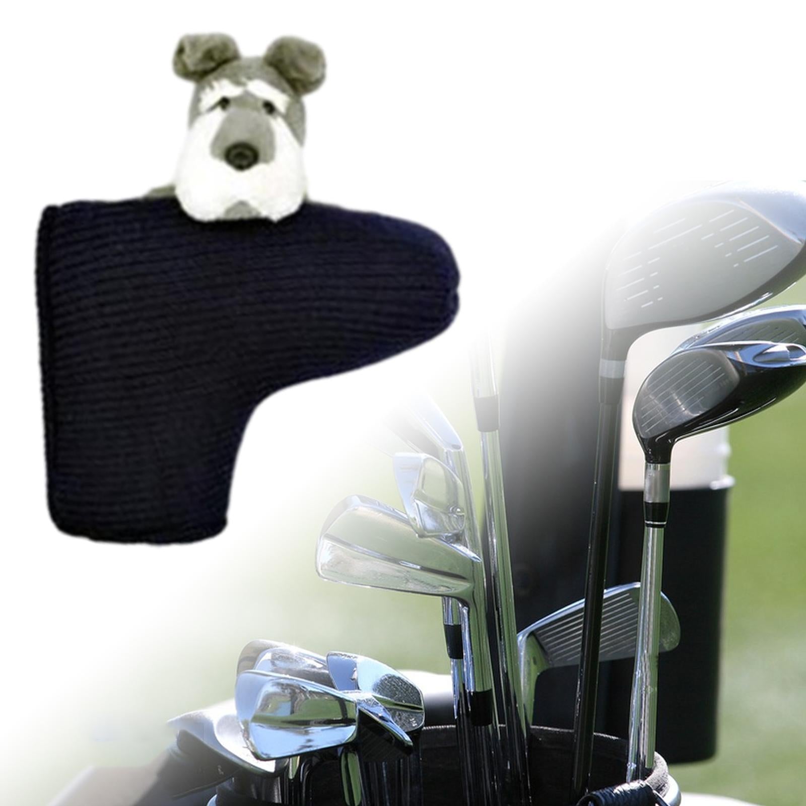 Knitted Golf Club Head Covers Golf Wood Head Cover for Adults Outdoor Sports serena