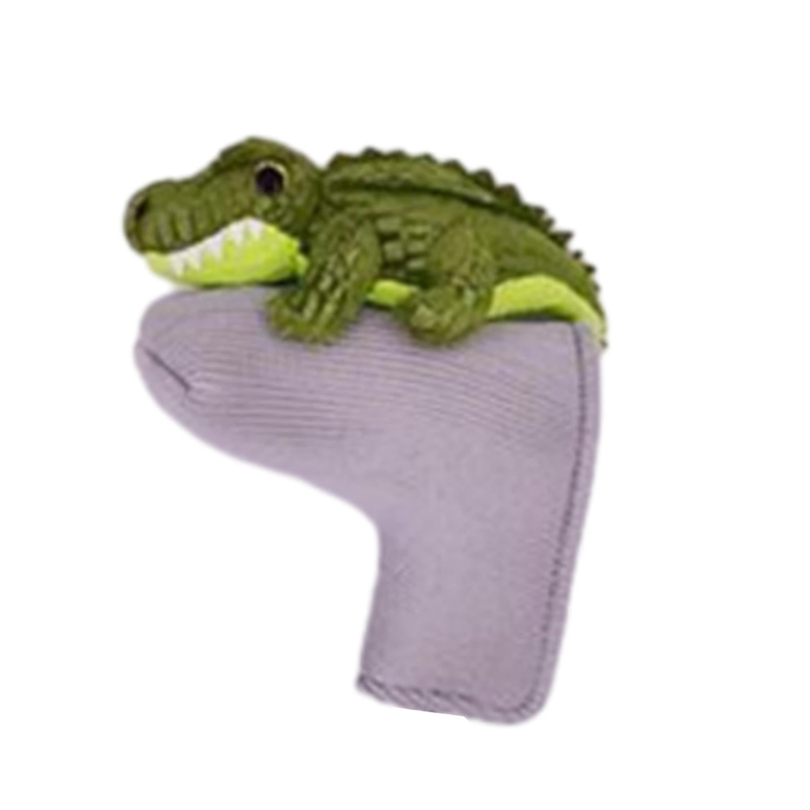 Knitted Golf Club Head Covers Golf Wood Head Cover for Adults Outdoor Sports crocodile