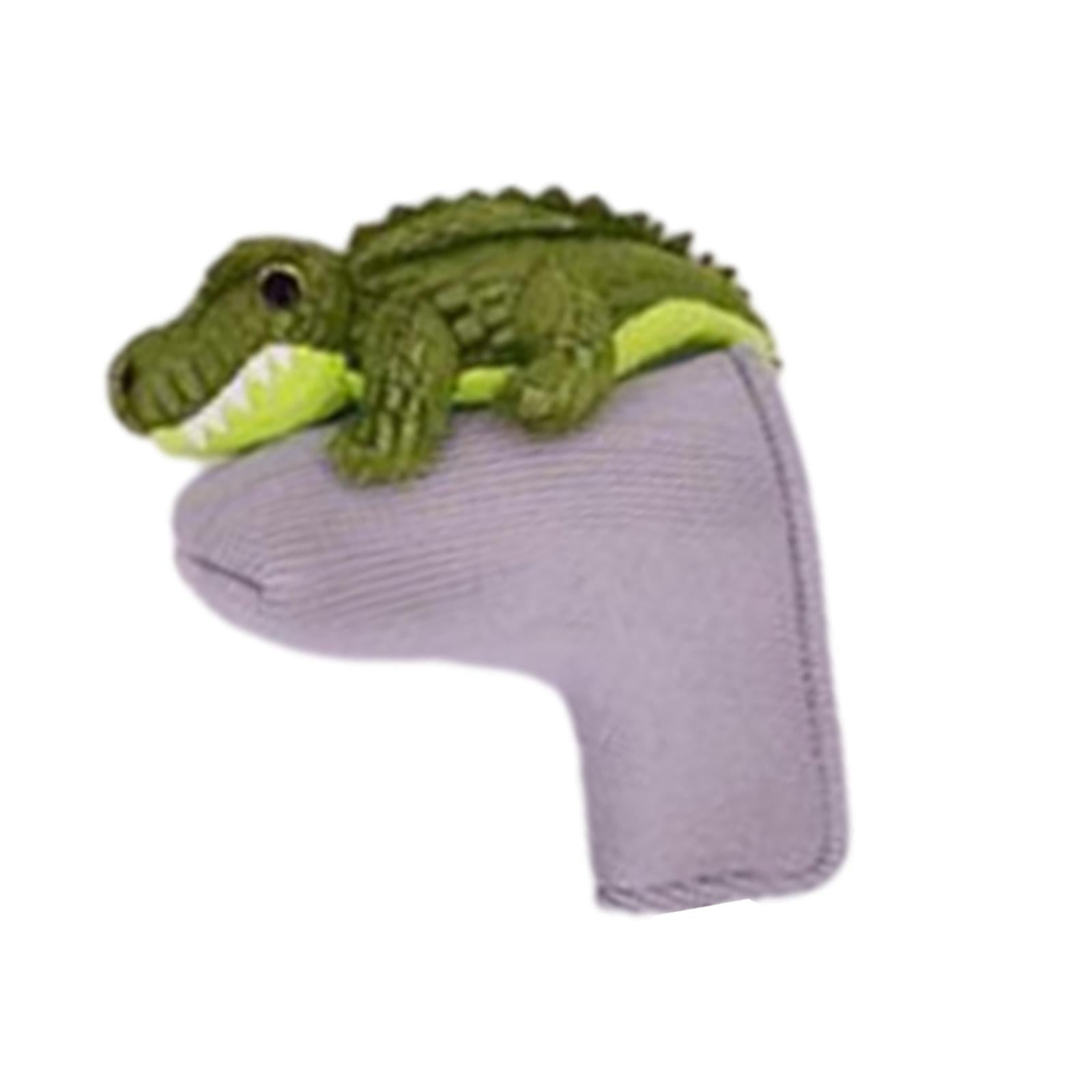 Knitted Golf Club Head Covers Golf Wood Head Cover for Adults Outdoor Sports crocodile