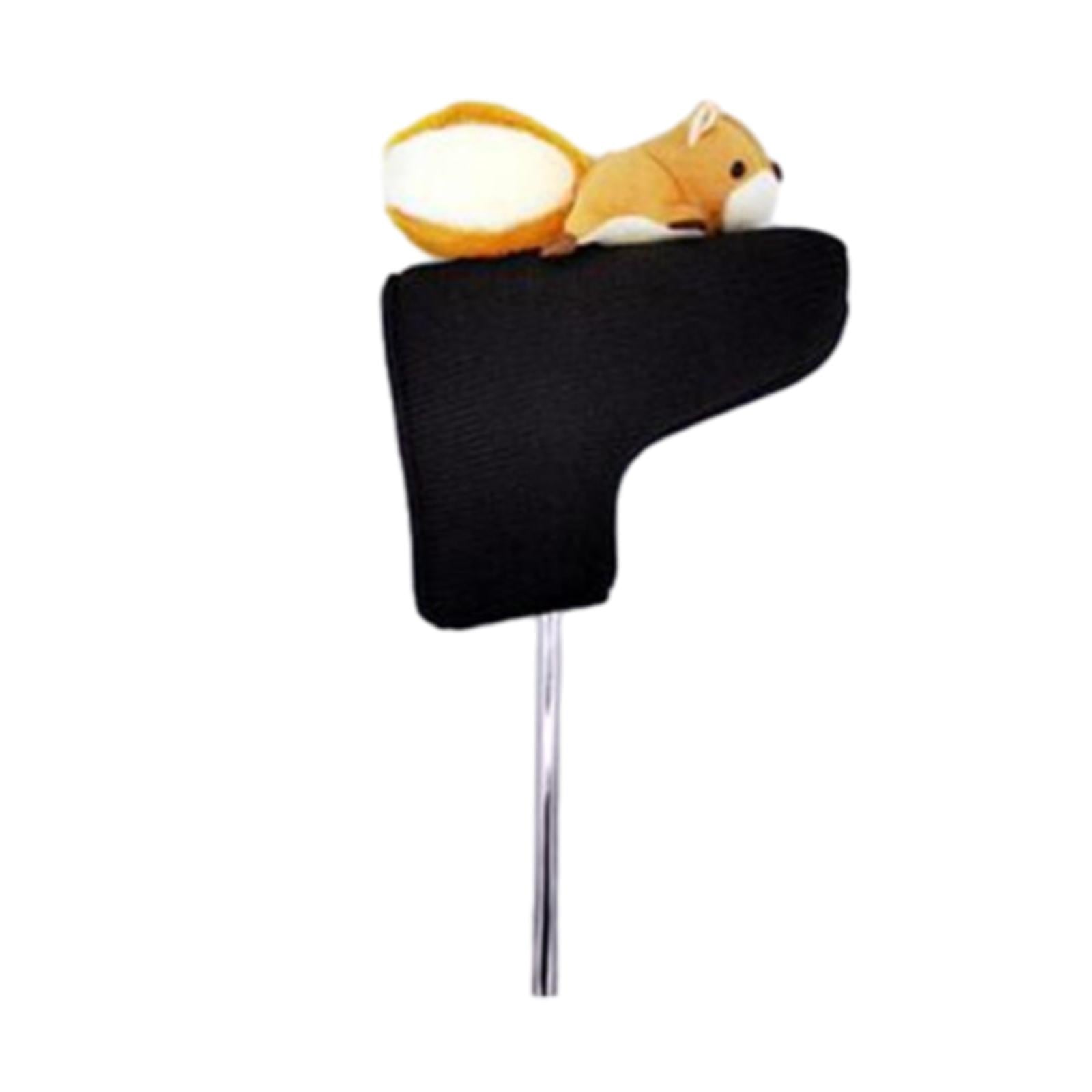 Knitted Golf Club Head Covers Golf Wood Head Cover for Adults Outdoor Sports squirrel