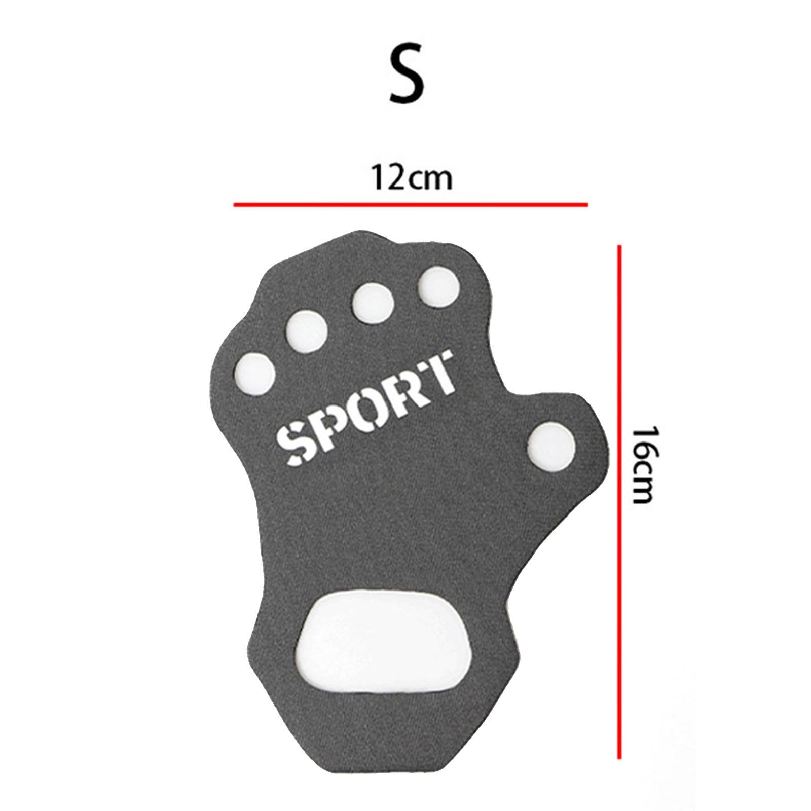 Workout Glove Palm Protect Weight Lifting Glove for Fitness Training Cycling gray S