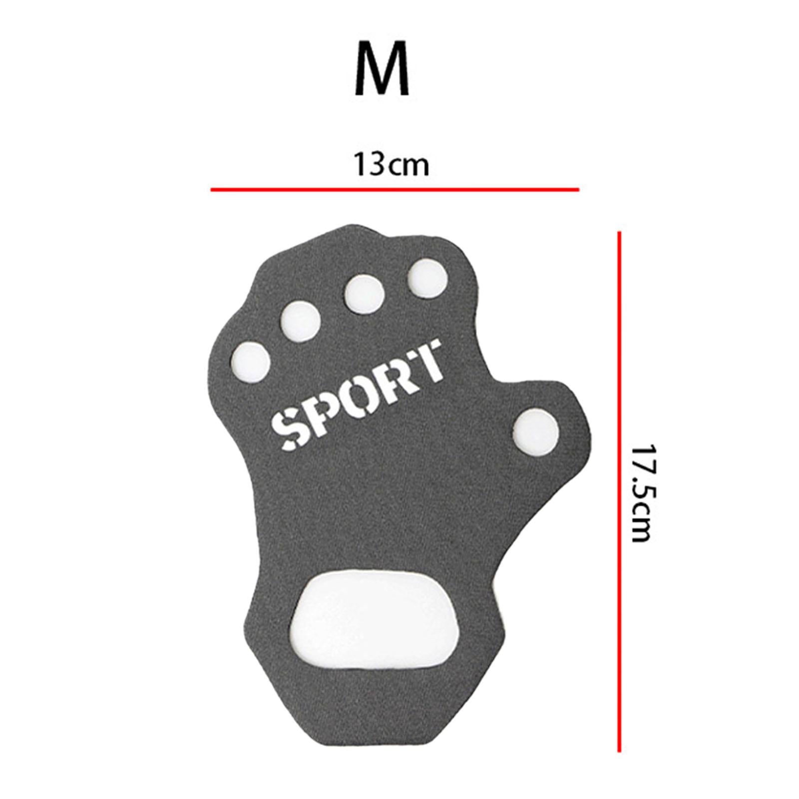 Workout Glove Palm Protect Weight Lifting Glove for Fitness Training Cycling gray M