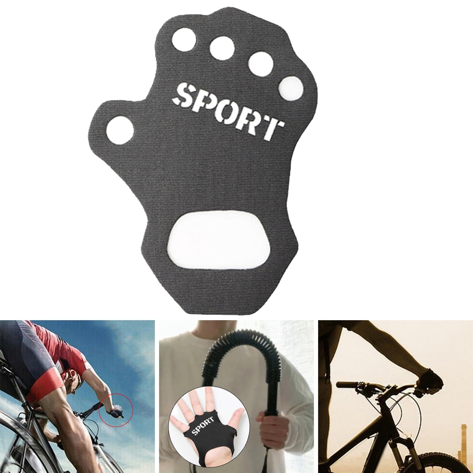 Workout Glove Palm Protect Weight Lifting Glove for Fitness Training Cycling gray M