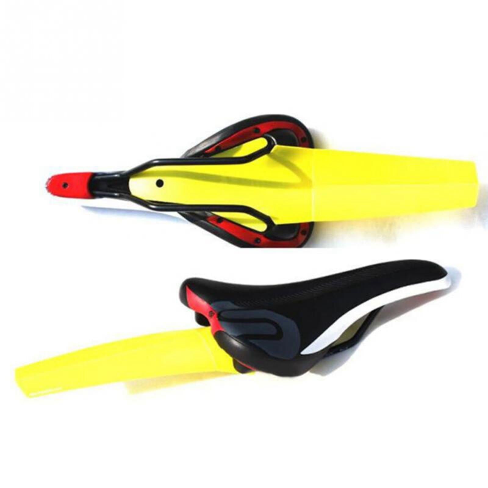 2x2x Bicycle Mudguard Easy to Install Riding Replacement Part Biking Saver Yellow