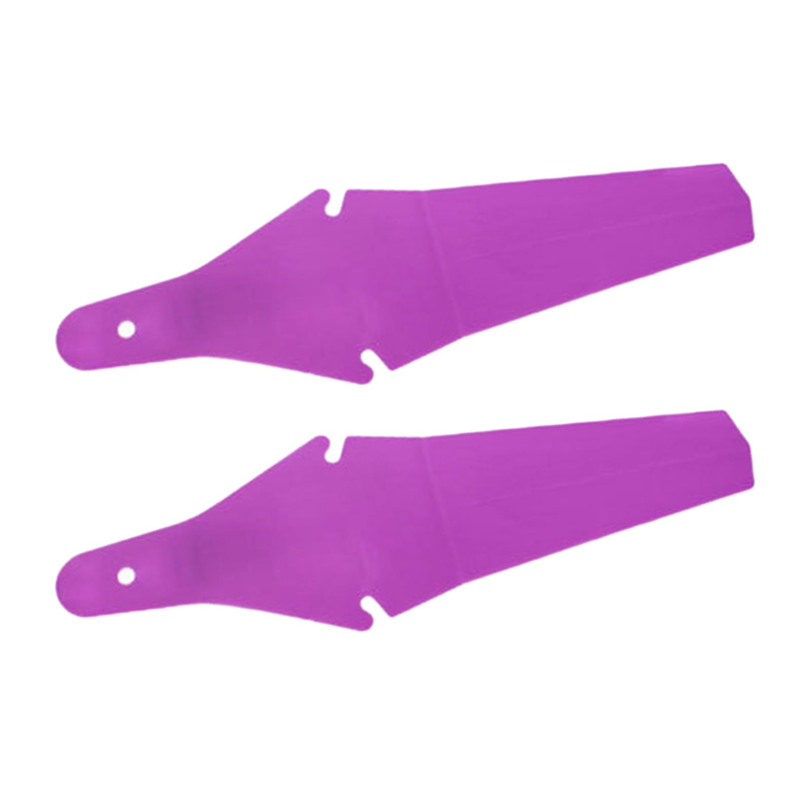 2x2x Bicycle Mudguard Easy to Install Riding Replacement Part Biking Saver Purple