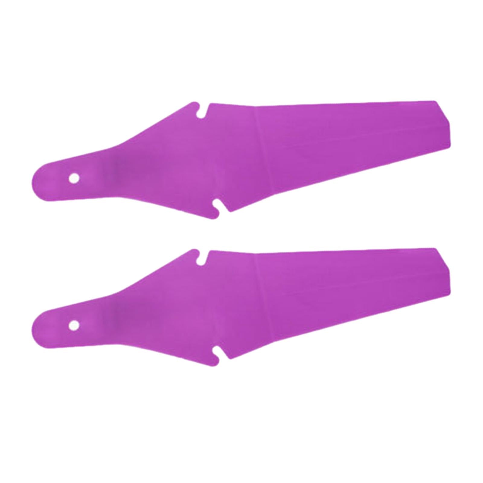 2x2x Bicycle Mudguard Easy to Install Riding Replacement Part Biking Saver Purple