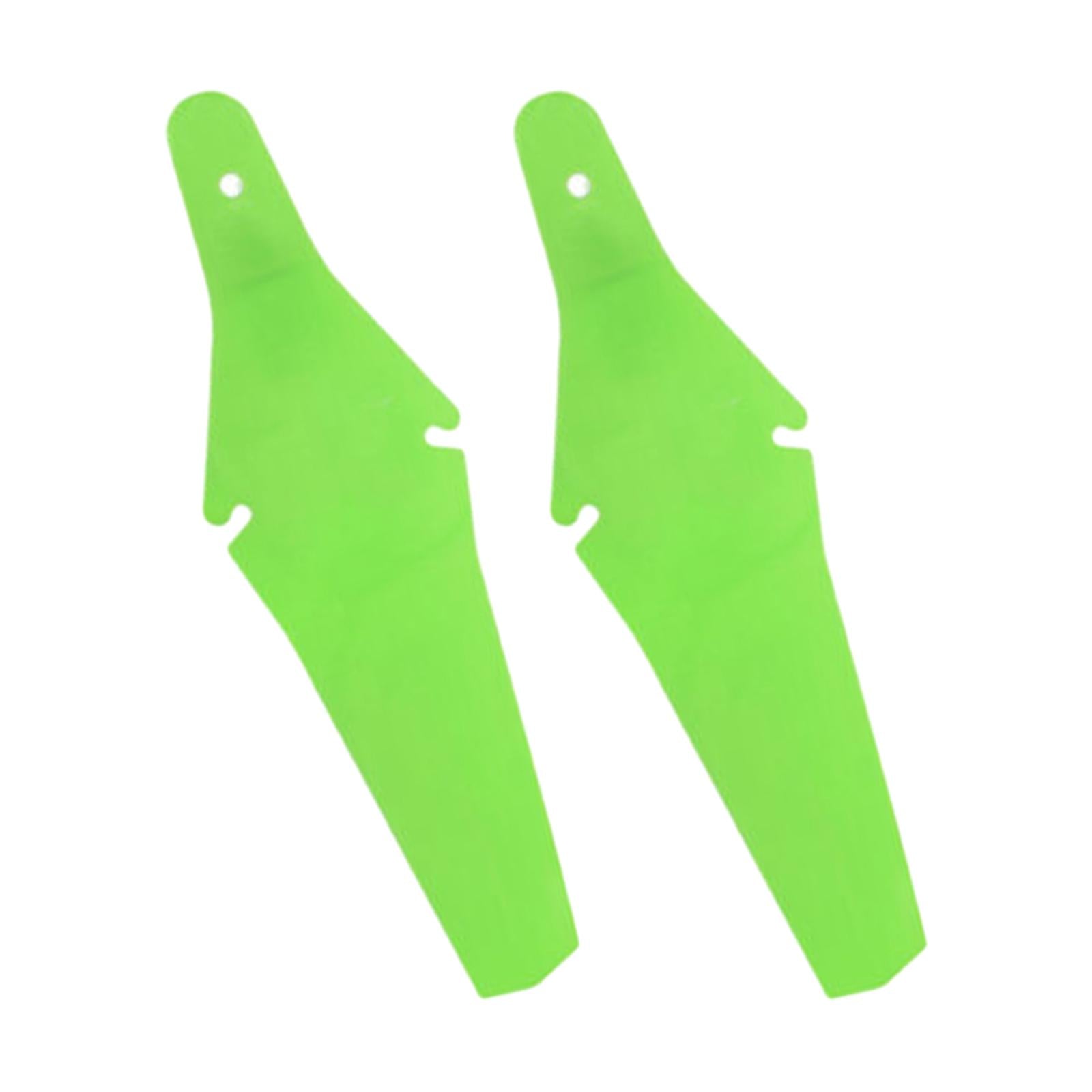 2x2x Bicycle Mudguard Easy to Install Riding Replacement Part Biking Saver Green