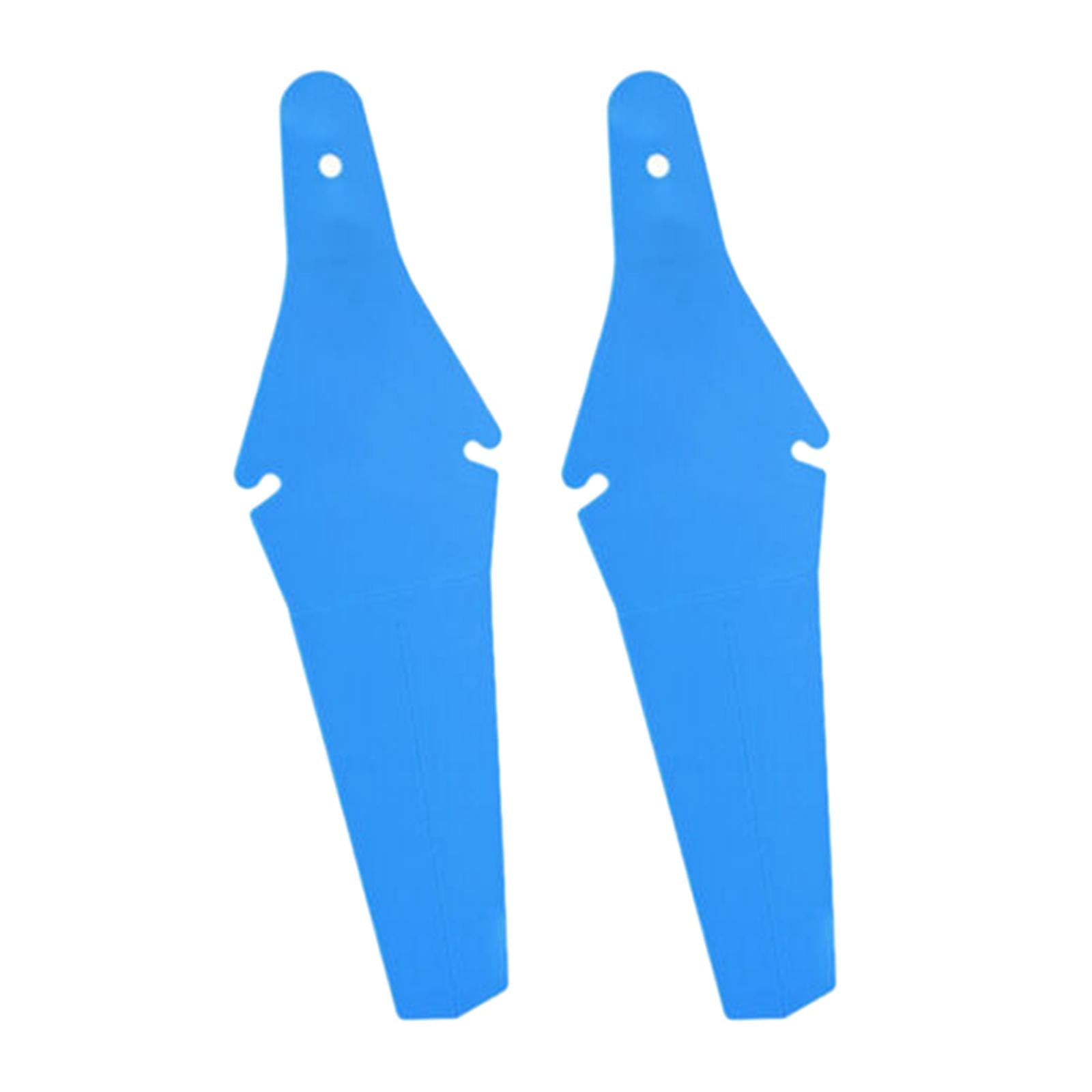 2x2x Bicycle Mudguard Easy to Install Riding Replacement Part Biking Saver Blue