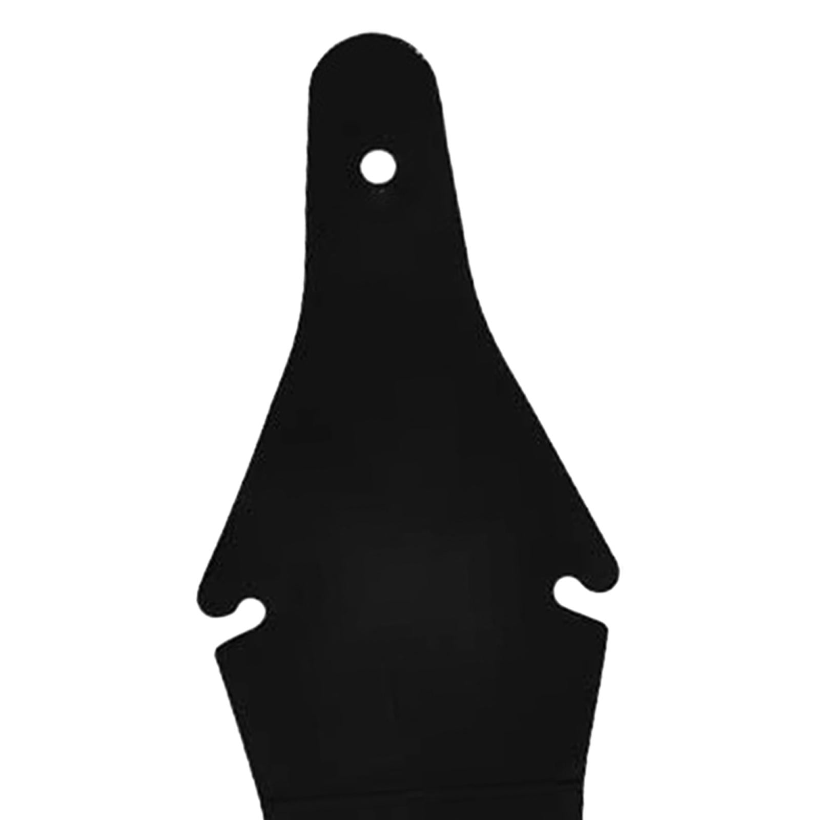 2x2x Bicycle Mudguard Easy to Install Riding Replacement Part Biking Saver Black