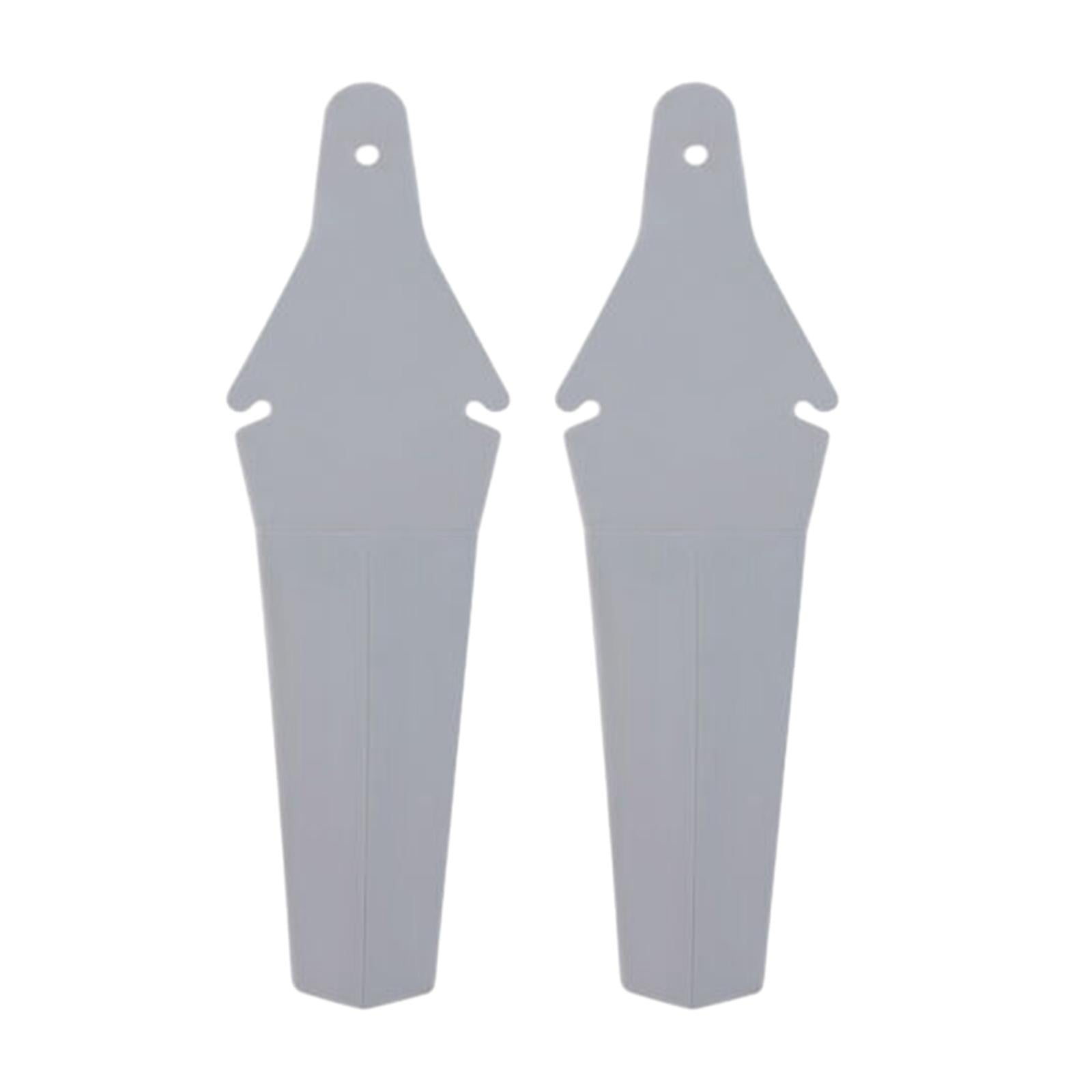 2x2x Bicycle Mudguard Easy to Install Riding Replacement Part Biking Saver Gray