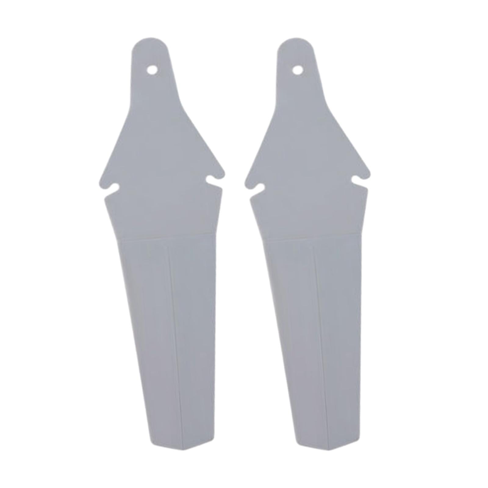 2x2x Bicycle Mudguard Easy to Install Riding Replacement Part Biking Saver Gray