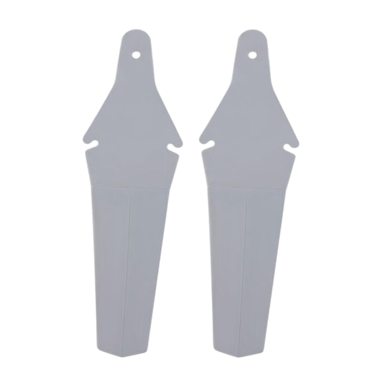 2x2x Bicycle Mudguard Easy to Install Riding Replacement Part Biking Saver Gray