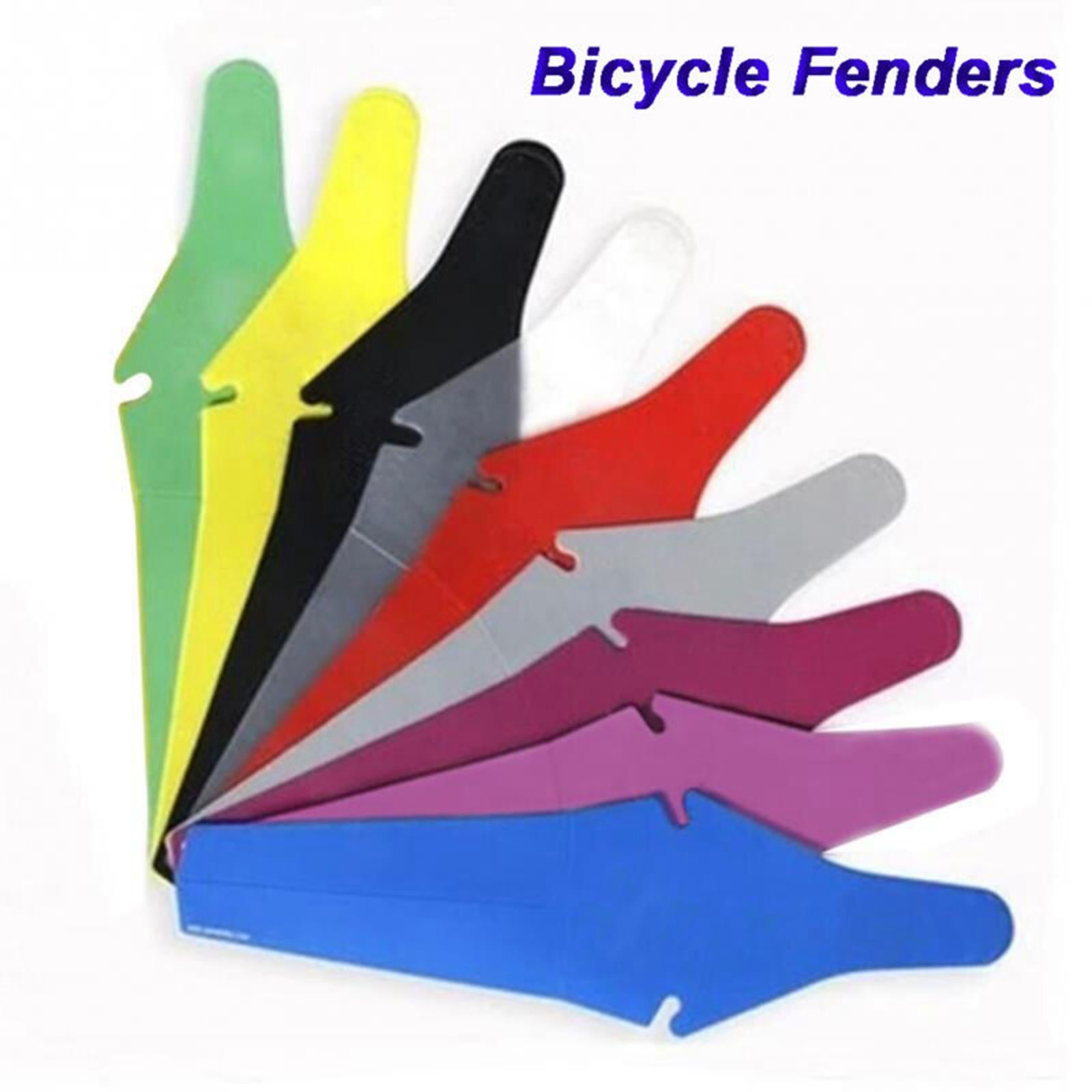 2x Bicycle Mudguard Easy to Install Riding Replacement Part Biking Saver Mixed