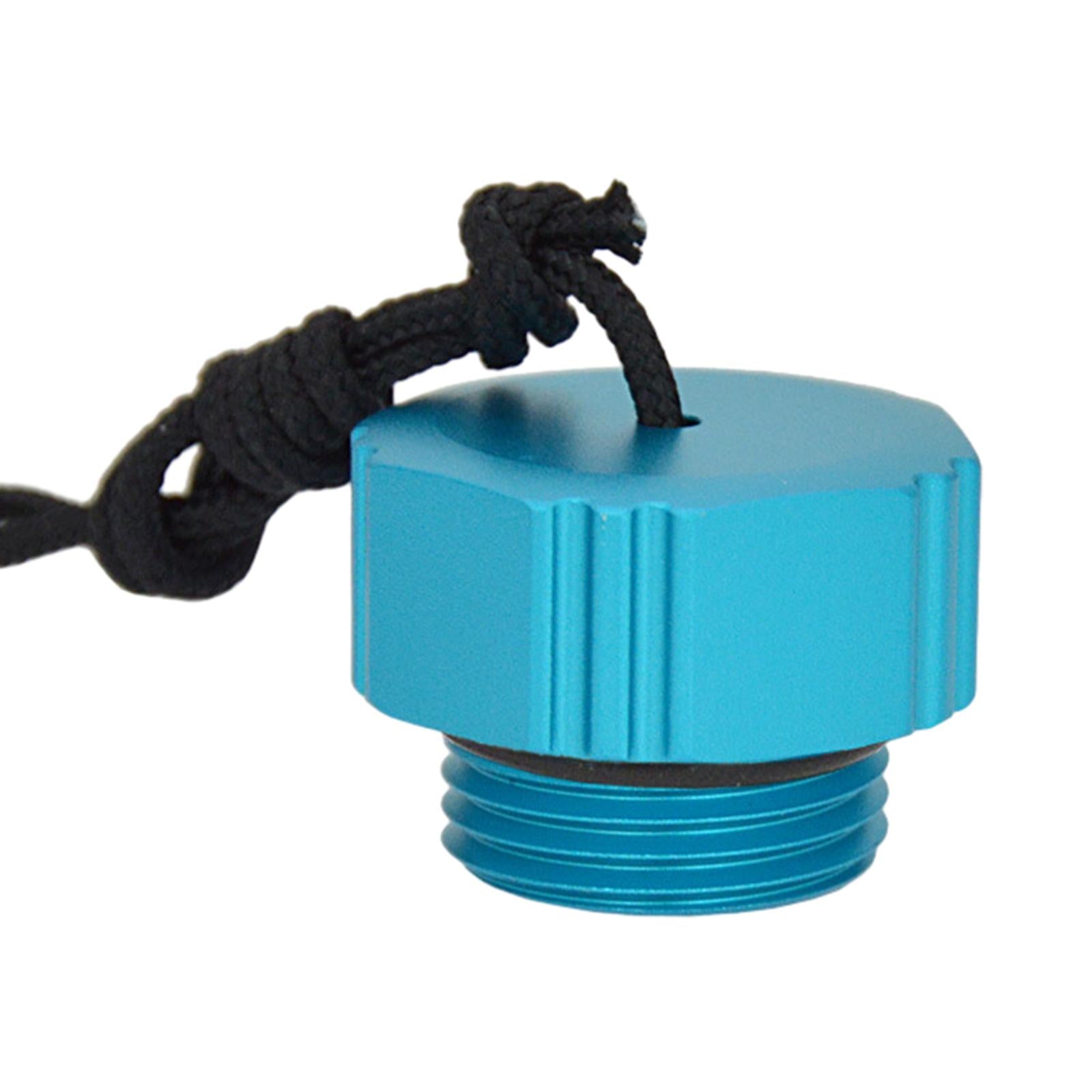 Scuba Diving Dust Cap Dust Plug for Din Tank Valve Din First Stage Regulator External Thread Blue