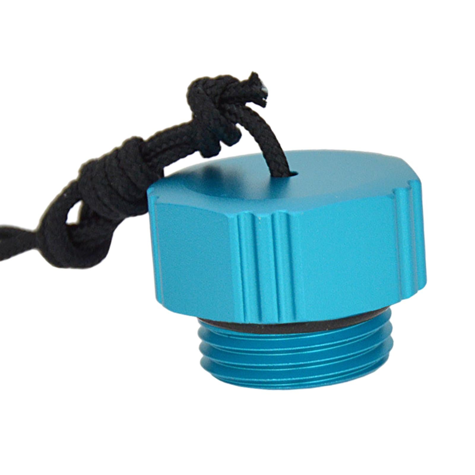 Scuba Diving Dust Cap Dust Plug for Din Tank Valve Din First Stage Regulator External Thread Blue
