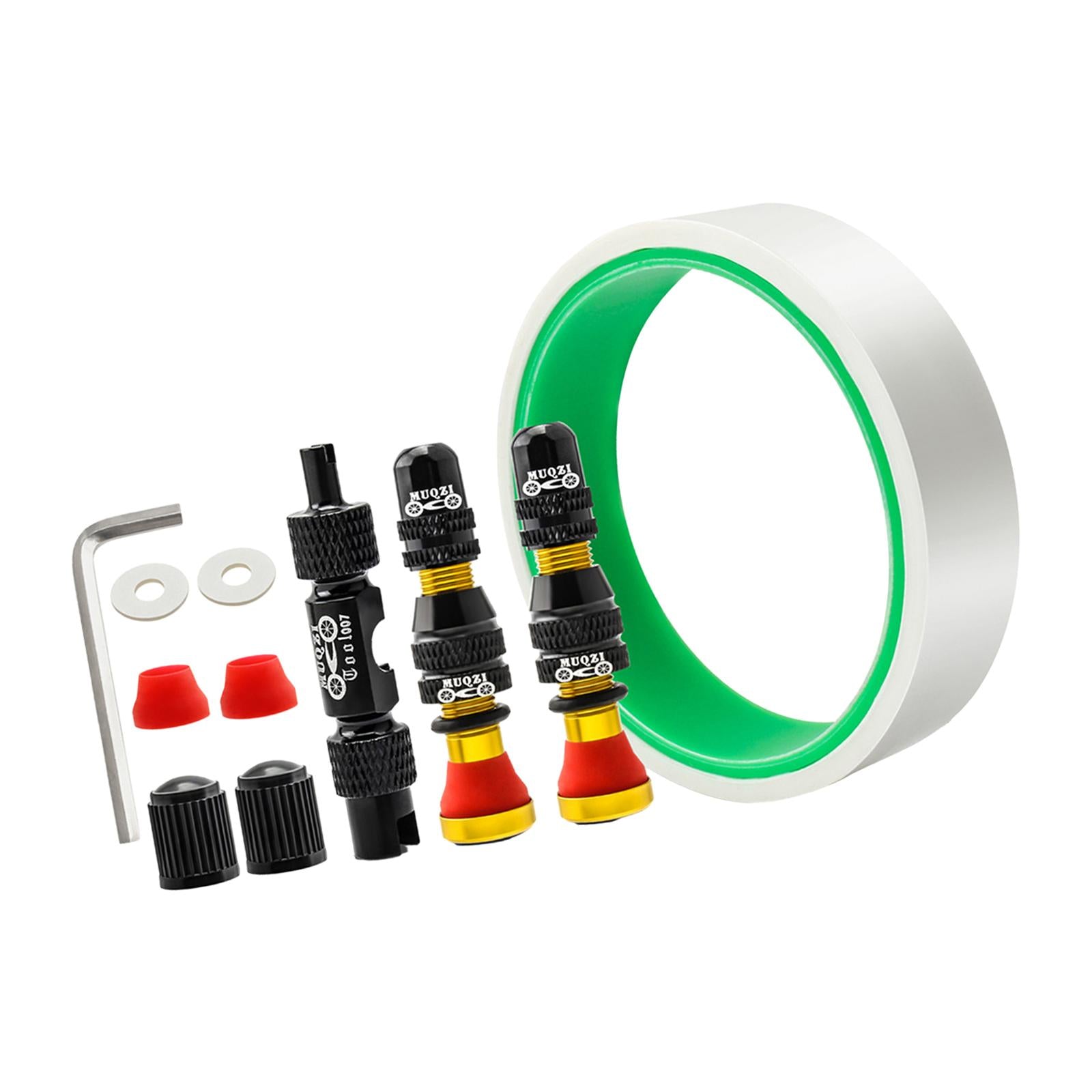 Bike Valve Removal Tool Aluminum Alloy Dust Caps Wheel Valve 23mm gold