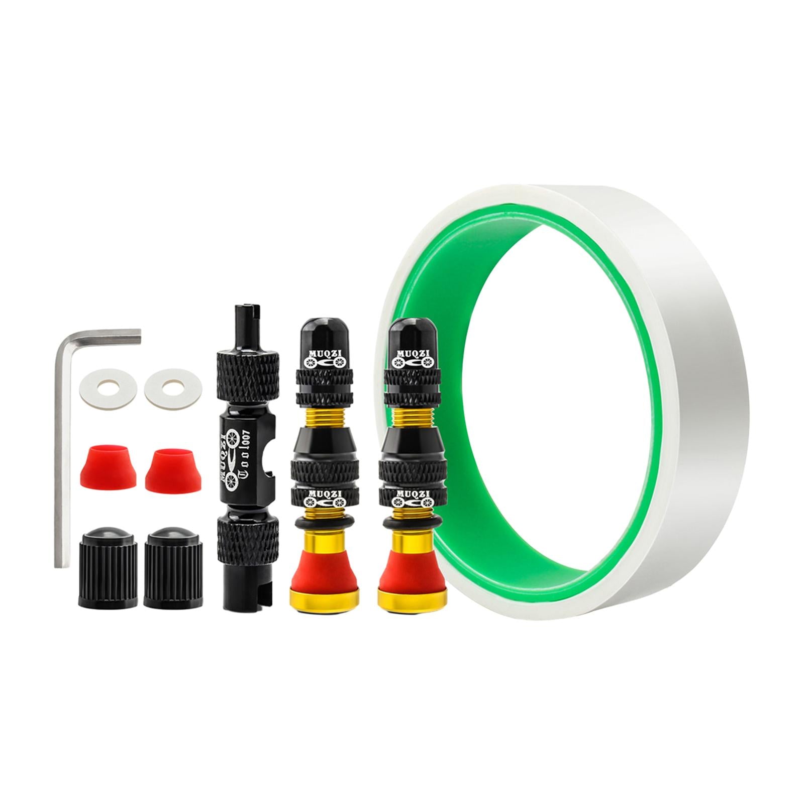 Bike Valve Removal Tool Aluminum Alloy Dust Caps Wheel Valve 23mm gold