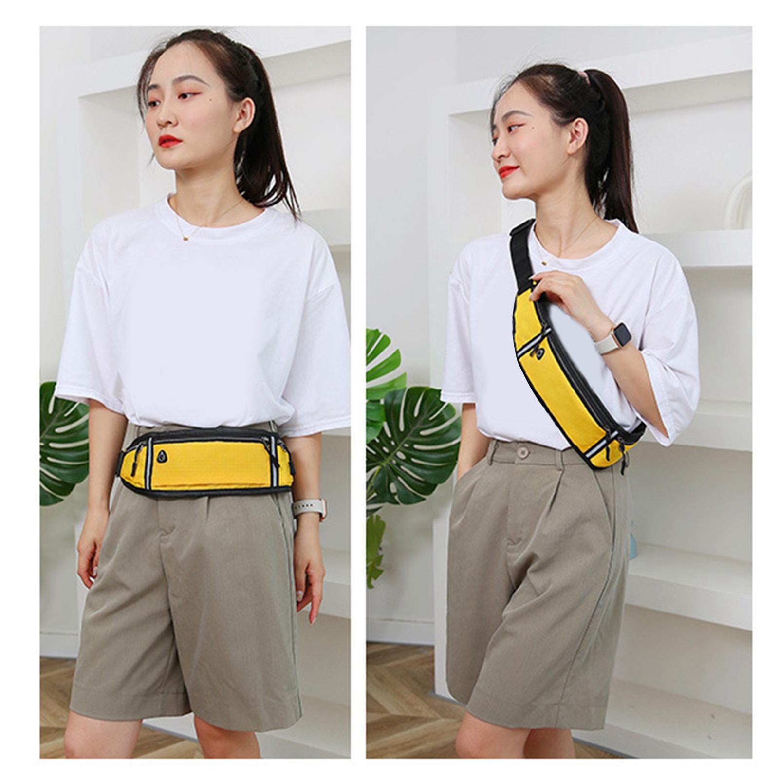 Running Waist Pack Lightweight Adjustable Belt Bag for Fitness Riding Hiking