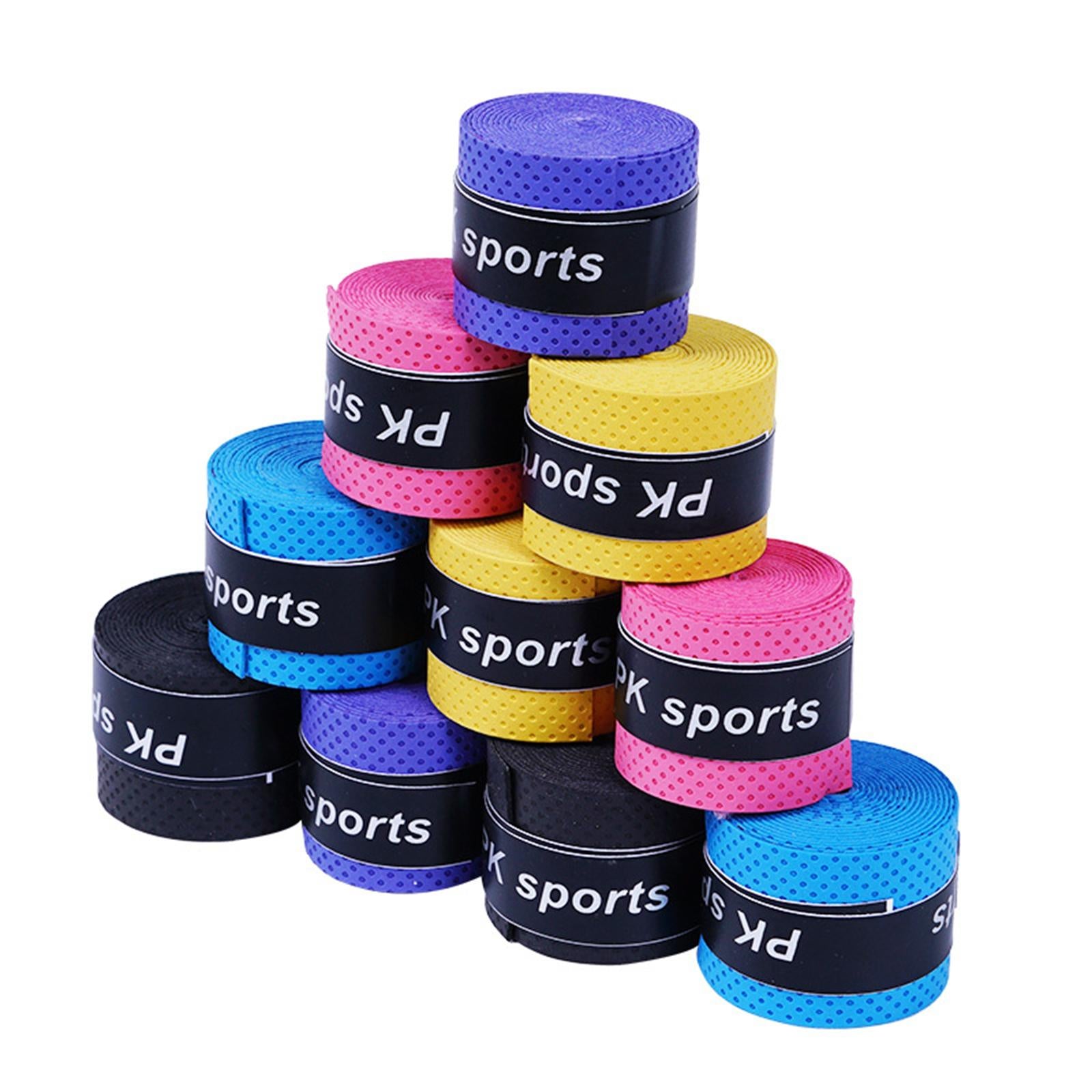 4xTennis Badminton Racket Grip Tape Table Tennis AntiSlip Grip Handle Tape Black