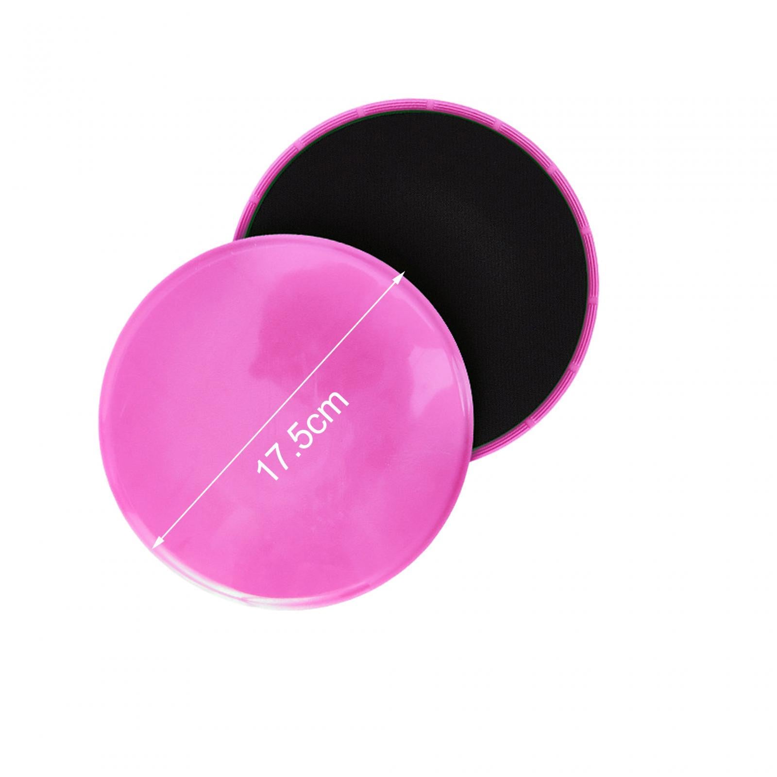 8 Shape Resistance Band and Core Sliders Durable Stretch Resistance Training Pink