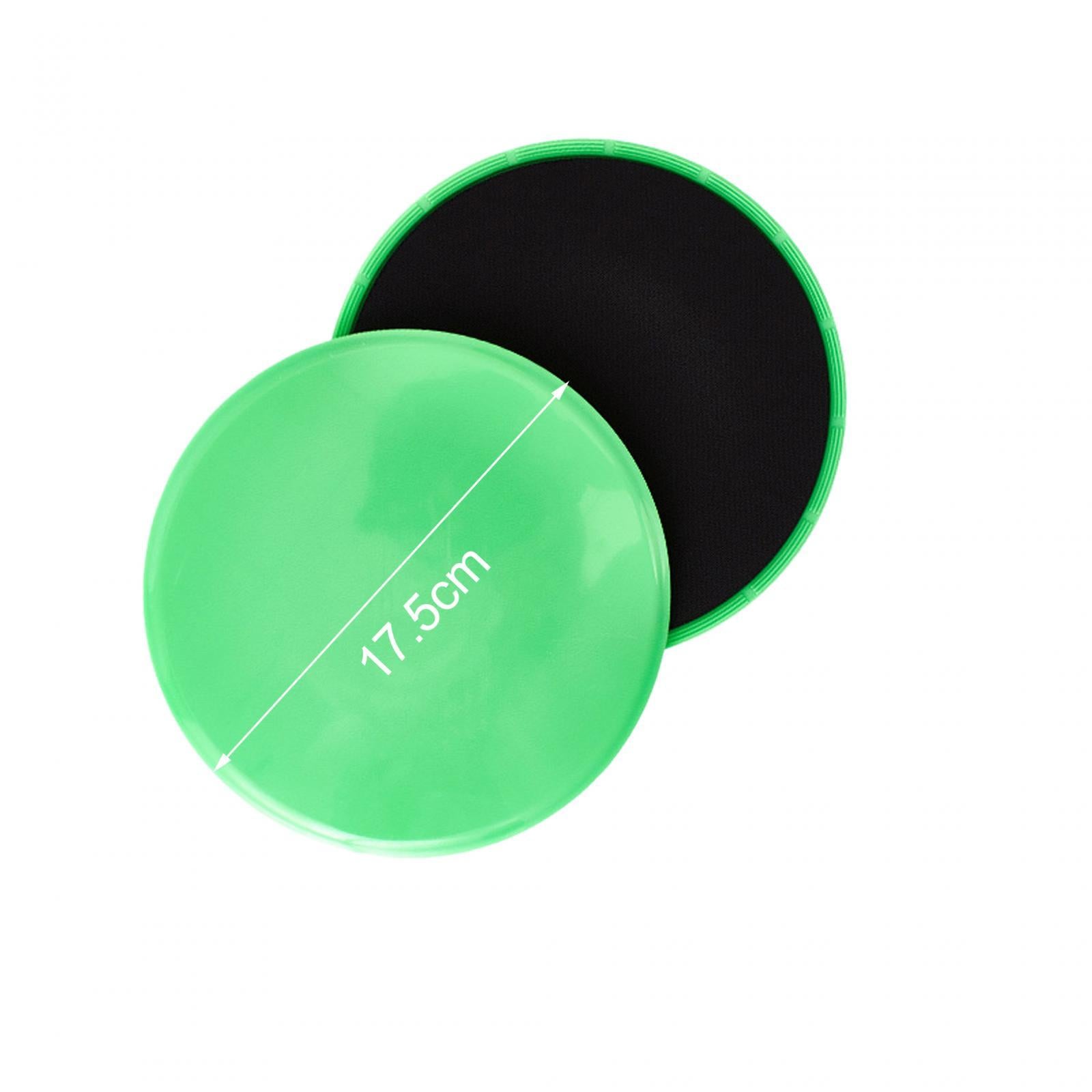 8 Shape Resistance Band and Core Sliders Durable Stretch Resistance Training Green