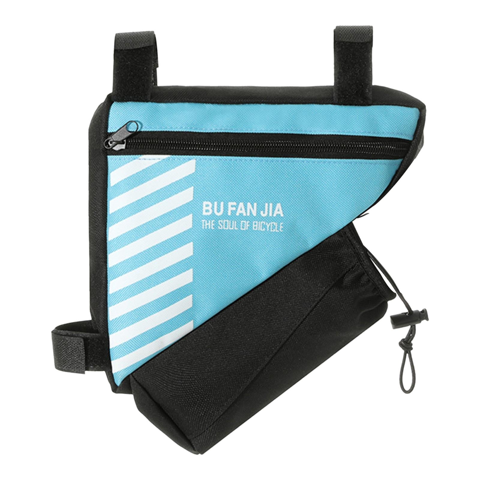 Bike Storage Bag Porable Bicycle Frame Bag for Men Women Mountain Road Bikes Blue