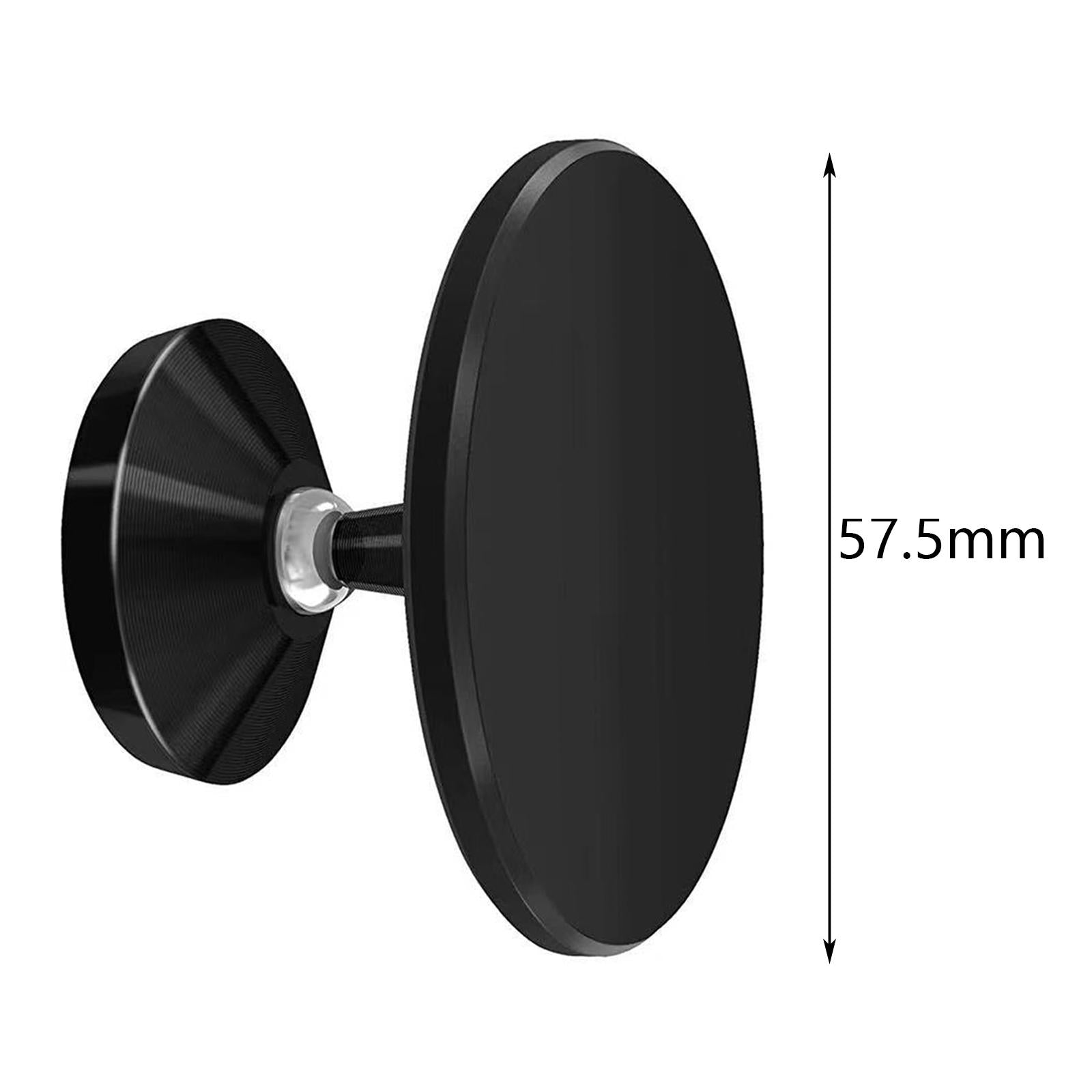 Phone Holder for Car Adjustable Fits All Phones Phone Mount for Fitness Vlog Black