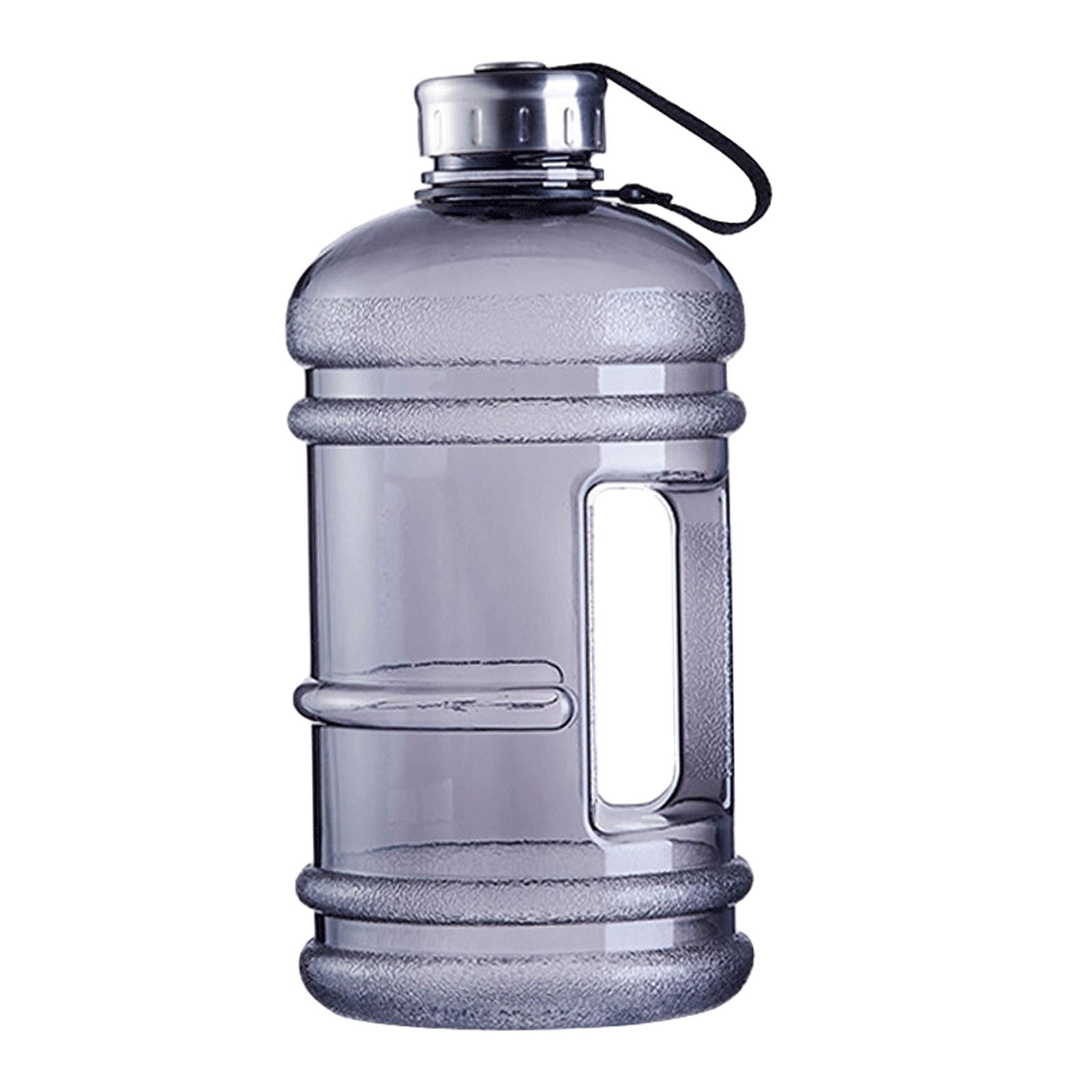 Sports Water Bottle 2200ml Large Capacity for Outdoor Sports Gym Backpacking Black