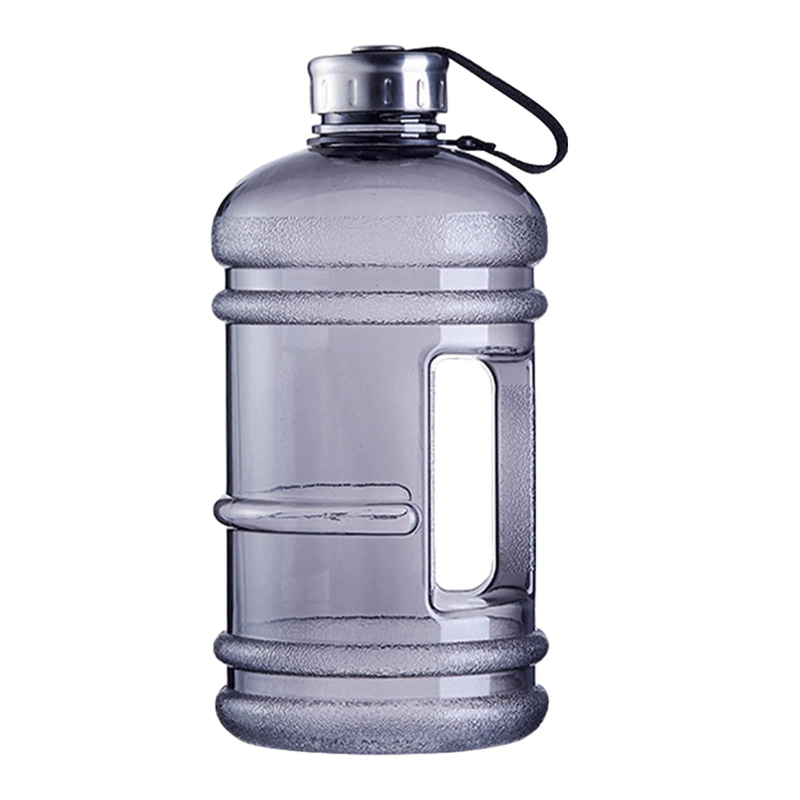 Sports Water Bottle 2200ml Large Capacity for Outdoor Sports Gym Backpacking Black