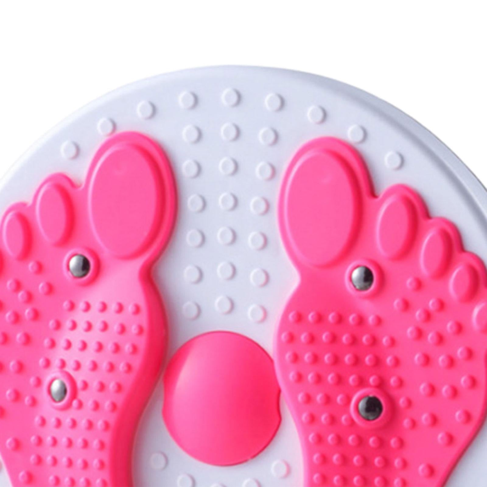 Waist Twisting Disc Board Home Gym Use Fitness Workout Core Ab Twister Board Pink No Rope