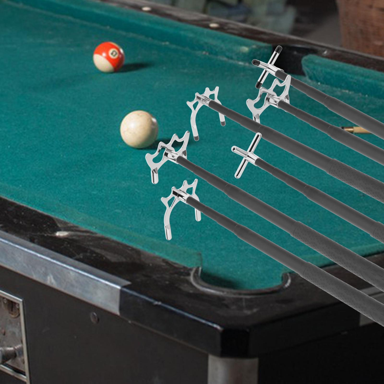 Retractable Billiards Cue Stick Bridge with Bridge Head for Pool Table Game Cross Head