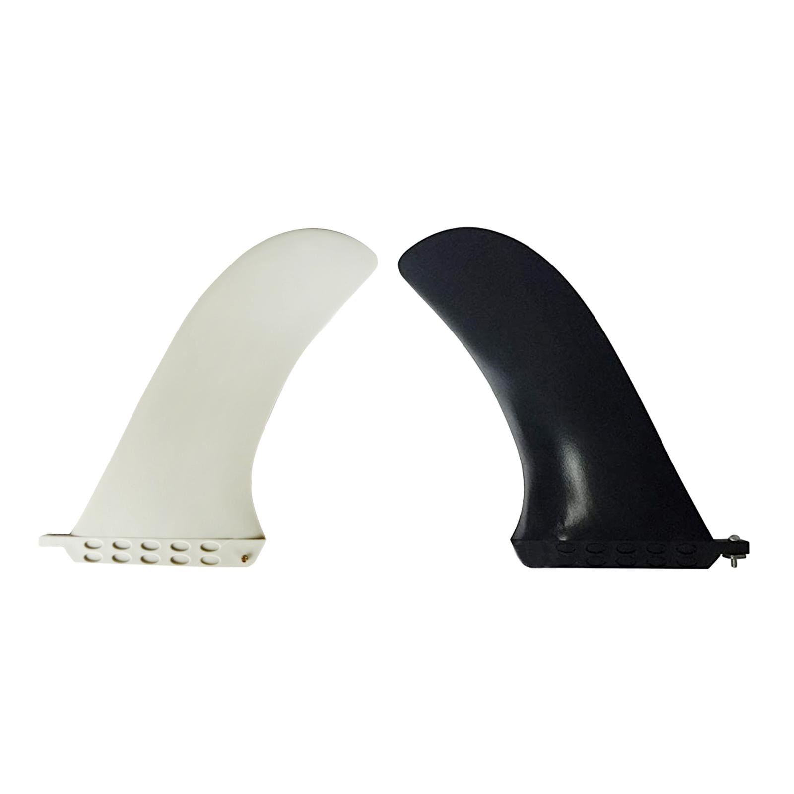 Surfboard Fins Soft Top Single Center Fins Surfing Detachable Surf Fin Black