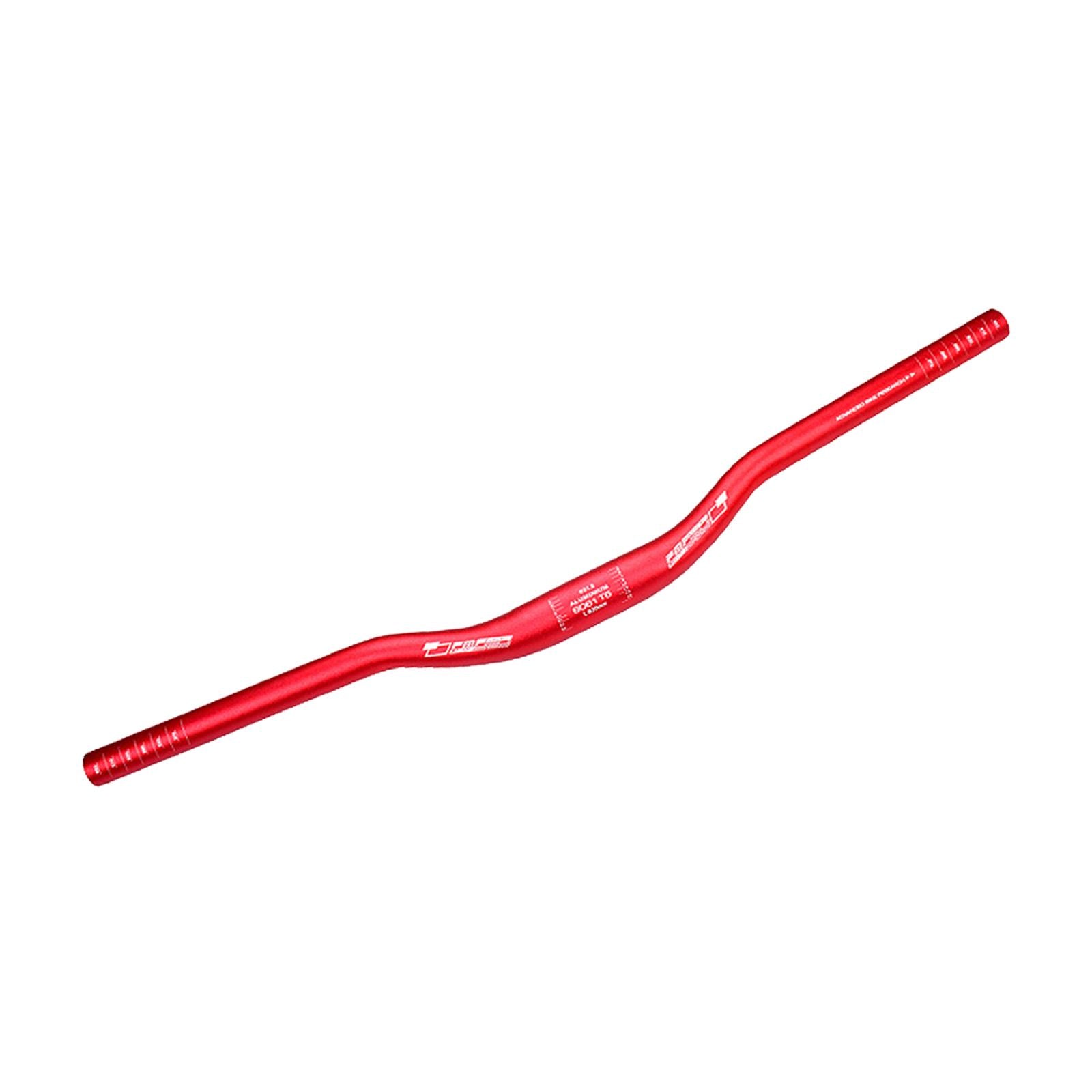 Mountain Bike Handlebar 31.8mm Clamp Bicycle Handlebar for Biking Road Bikes Red