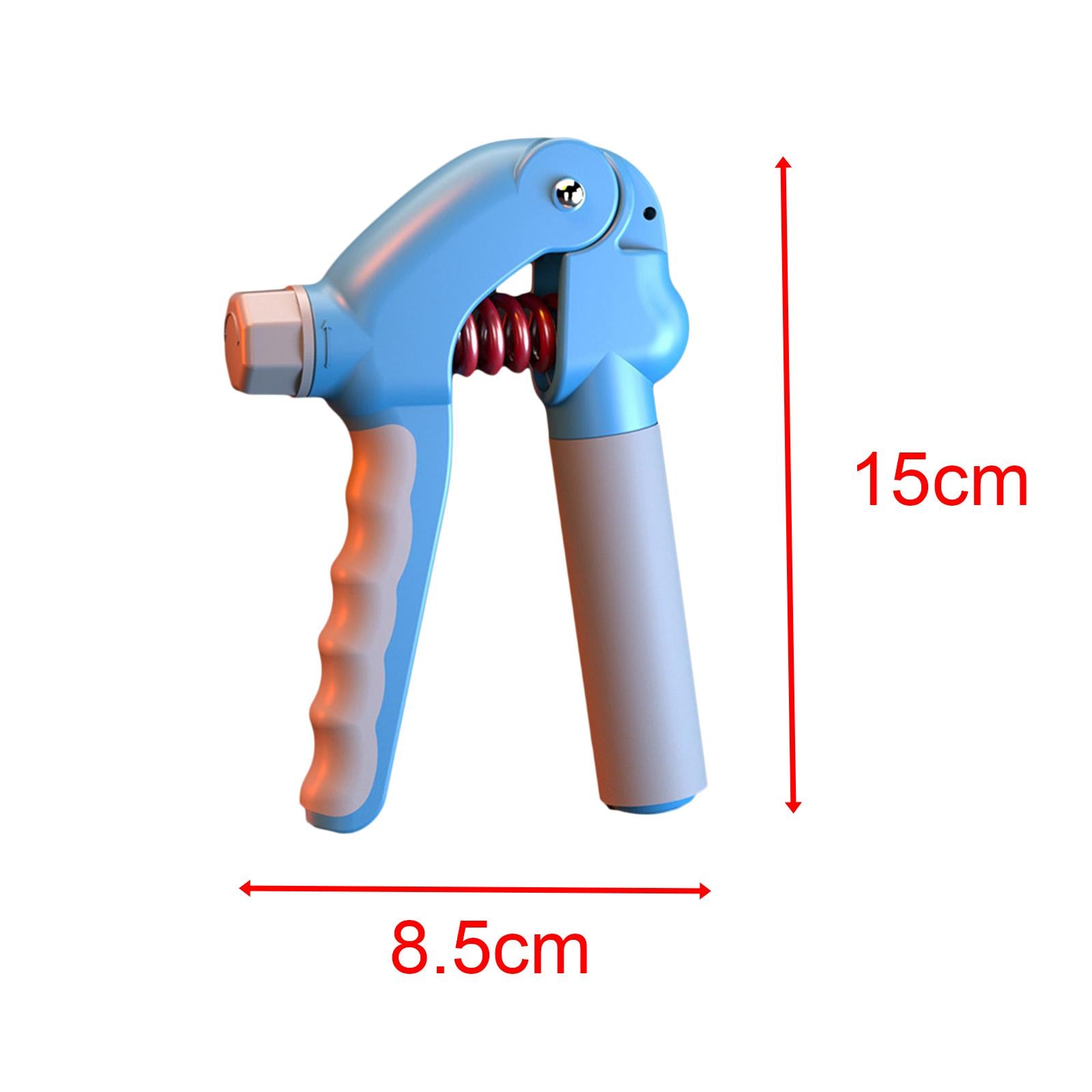 Hand Grip Strengthener Gym Arm Finger Expander Hand Gripper Finger Exerciser Blue