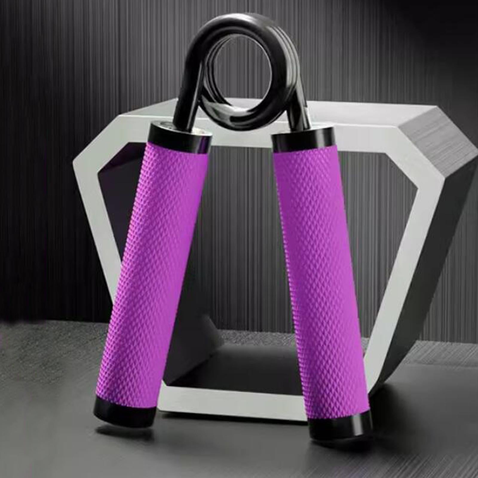 Finger Exerciser Grip Strength Trainer for Seniors Adults Athletes Purple 300LB
