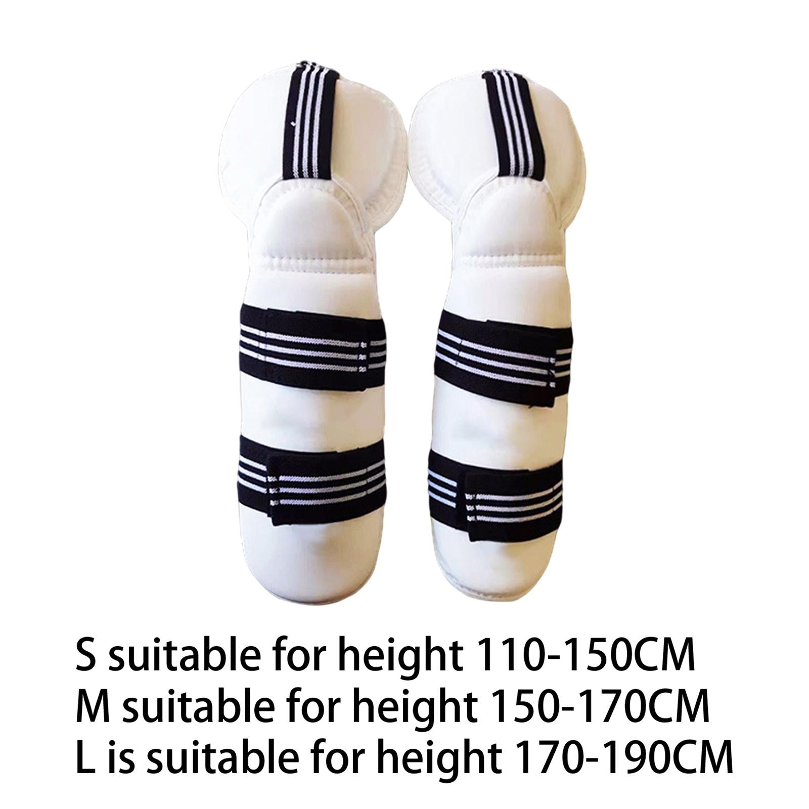 Taekwondo Guard Adjustable Elastic Strap Protection for Grappling MMA Karate Arm Guards S