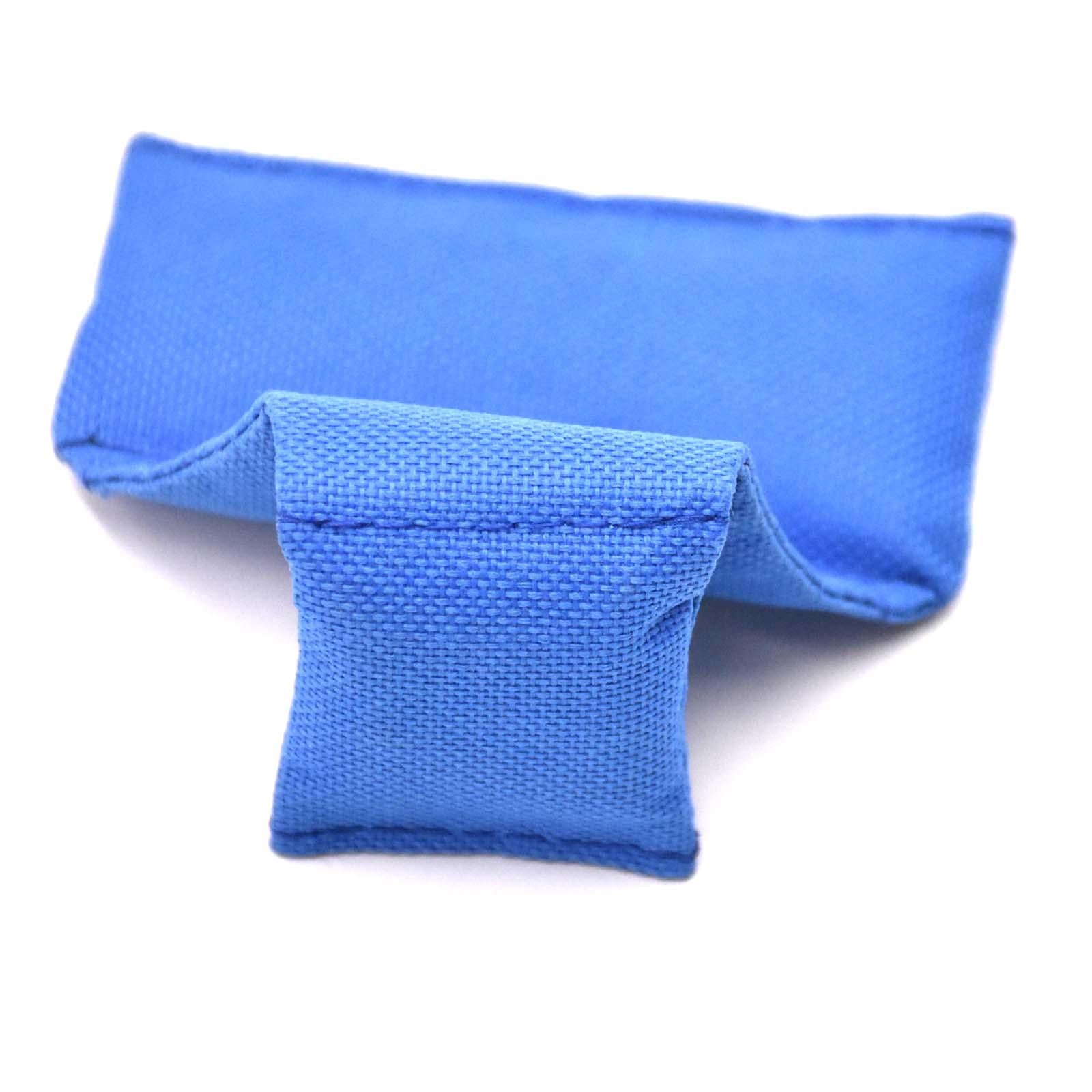 Football Throw Down Long Neck Bag Nylon Blue Rugby Referee Throwing Bag 1pcs