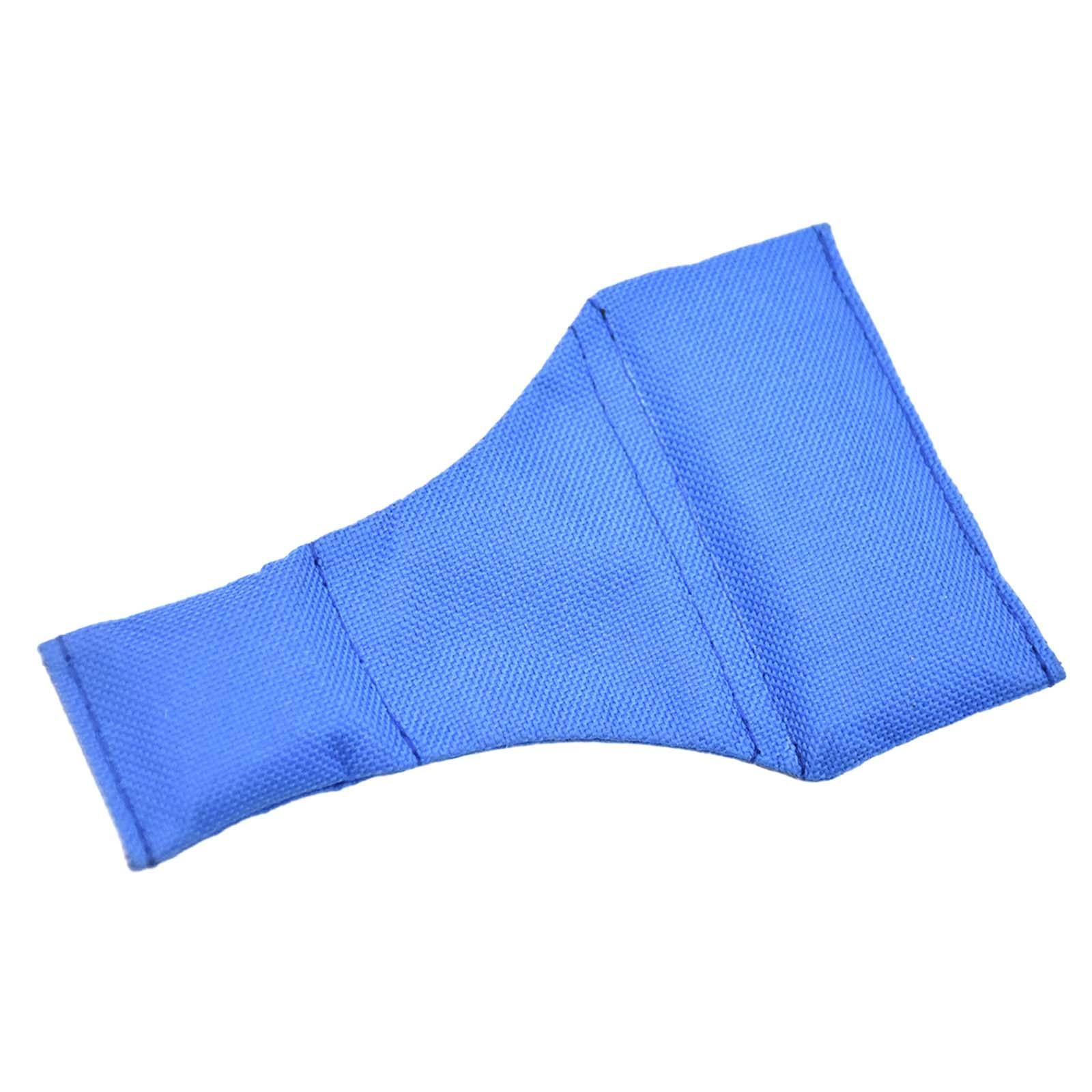 Football Throw Down Long Neck Bag Nylon Blue Rugby Referee Throwing Bag 1pcs