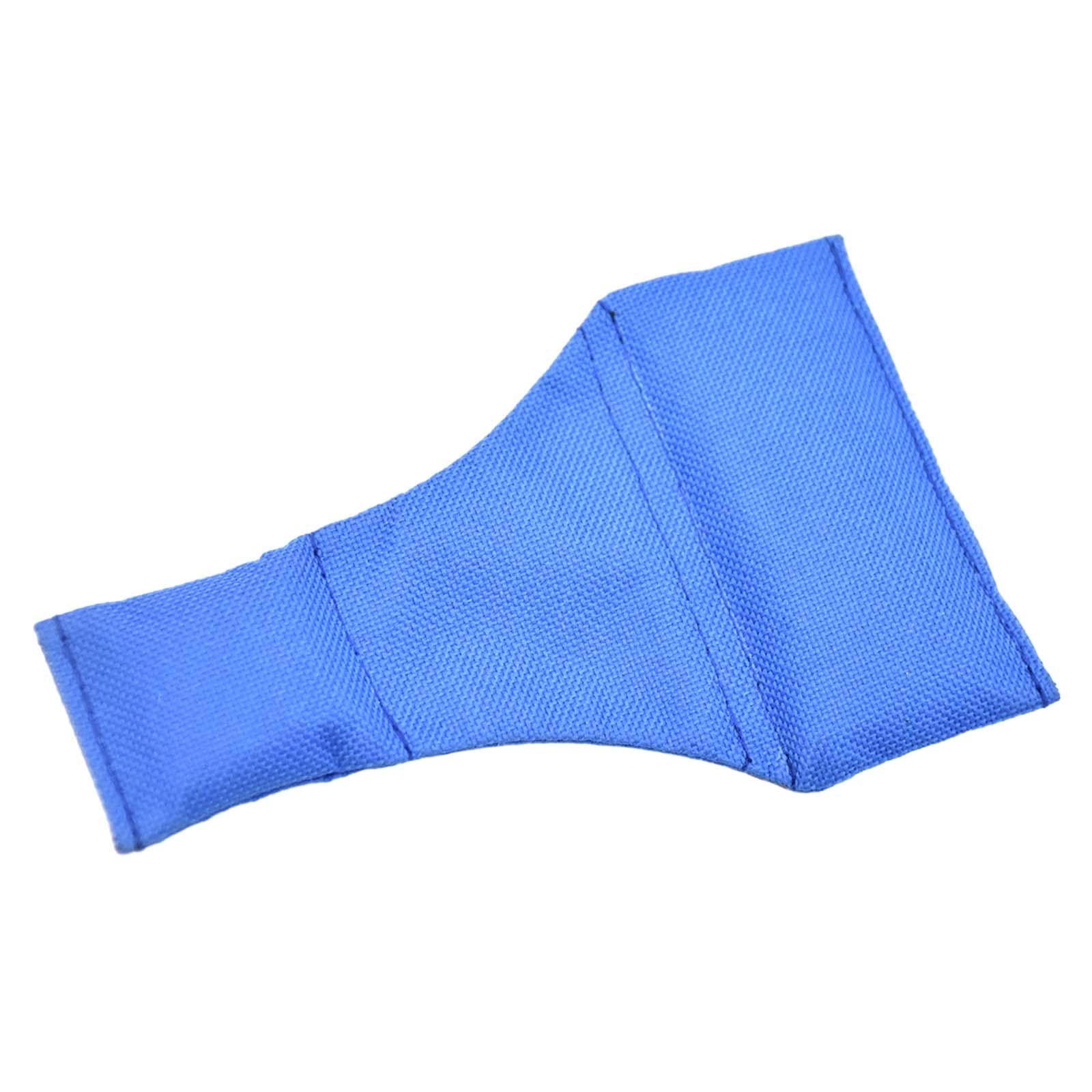 Football Throw Down Long Neck Bag Nylon Blue Rugby Referee Throwing Bag 1pcs