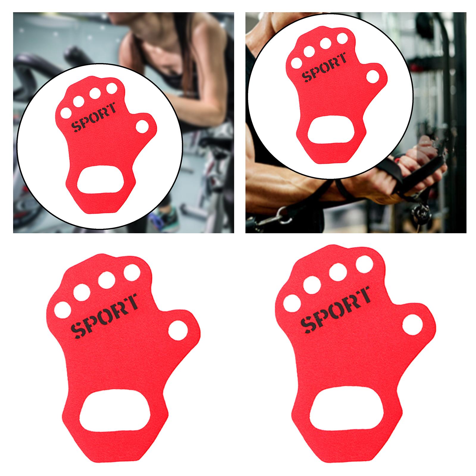 3xGym Workout Gloves Non Slip Durable for Cross Training Calisthenics Climbing 12cmx16cm