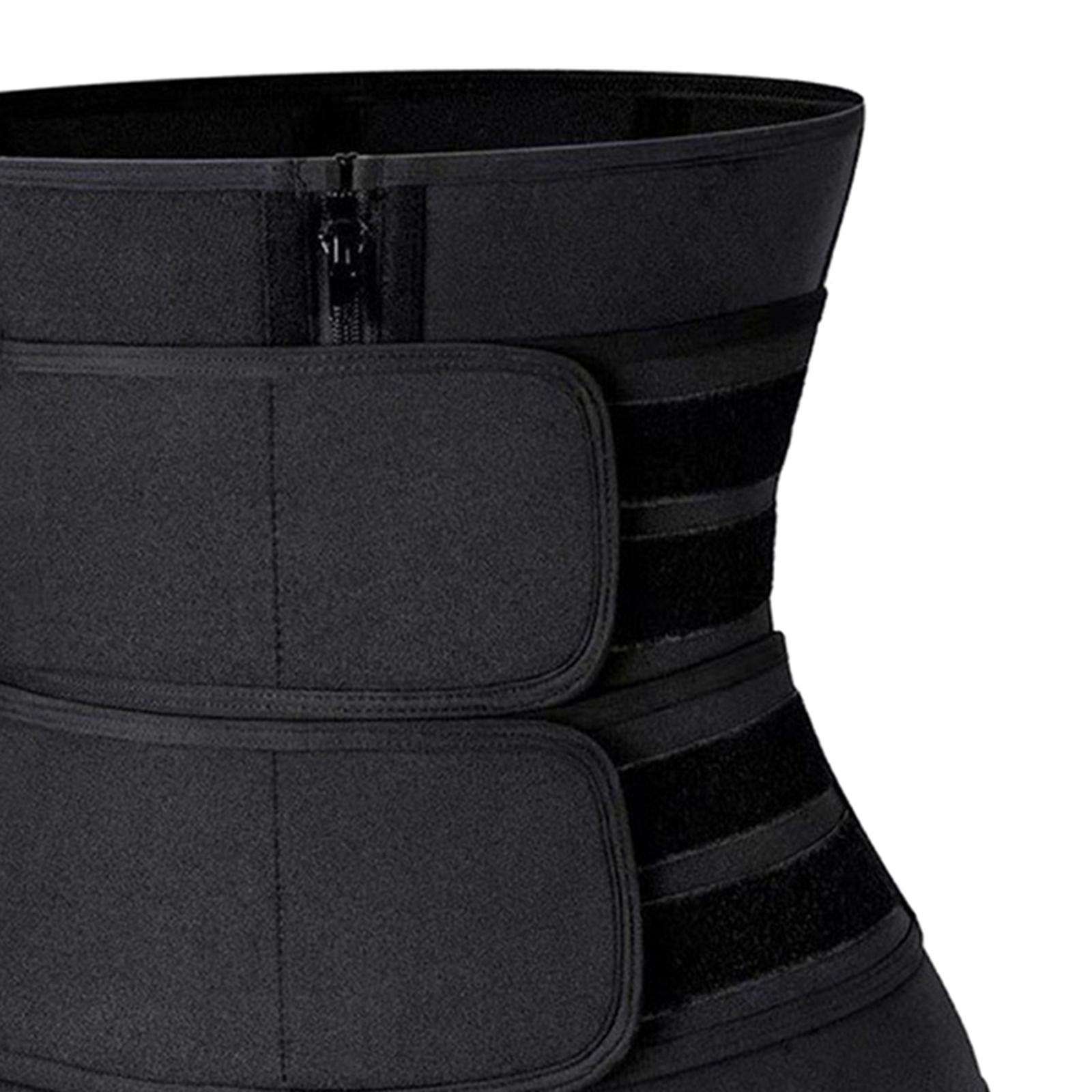 Women Waist Trainer Adjustable Elastic Sports Girdle Comfortable Body Shaper S