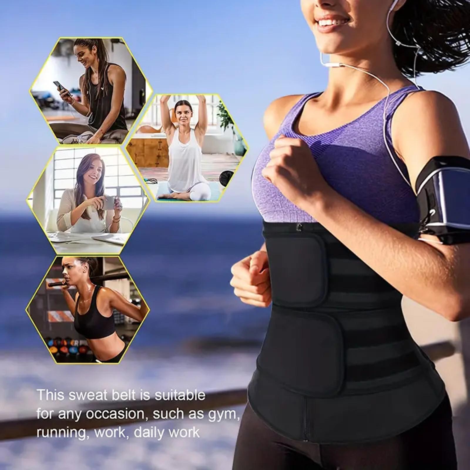 Women Waist Trainer Adjustable Elastic Sports Girdle Comfortable Body Shaper 3XL
