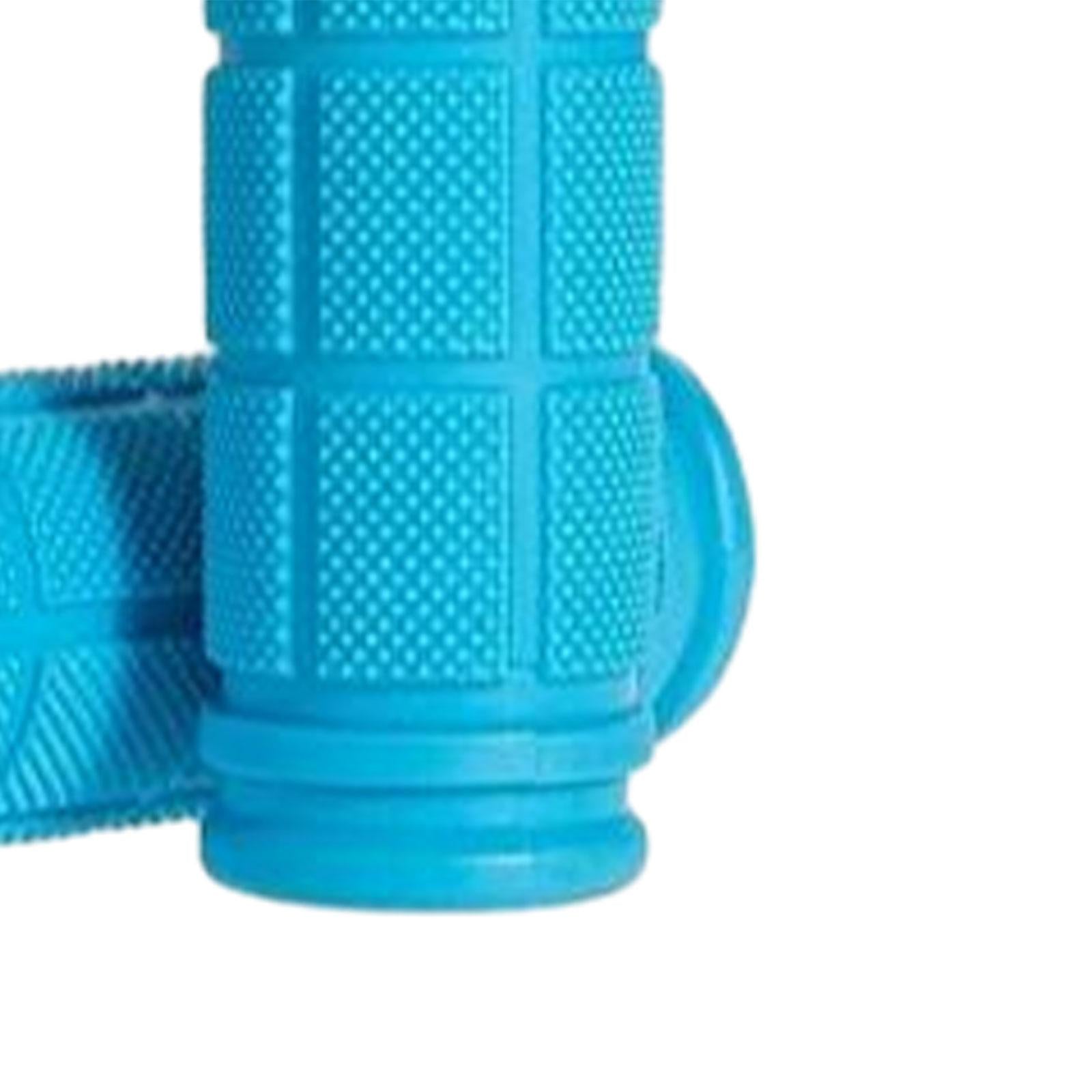 2x Kids Bike Handlebar Grips for Mountain Road Bikes Riding Skateboard Bikes Sky Blue