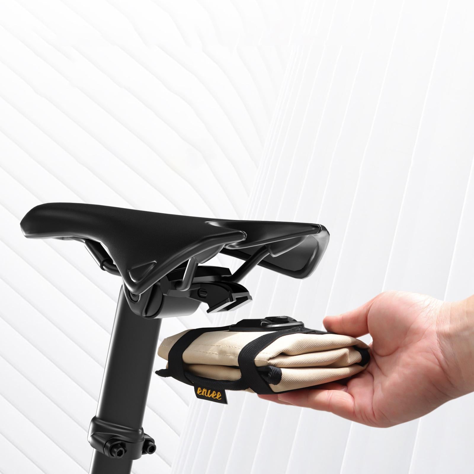Bike Saddle Bag under Saddle Pack for Biking Mountain Road Bicycle Riding Desert