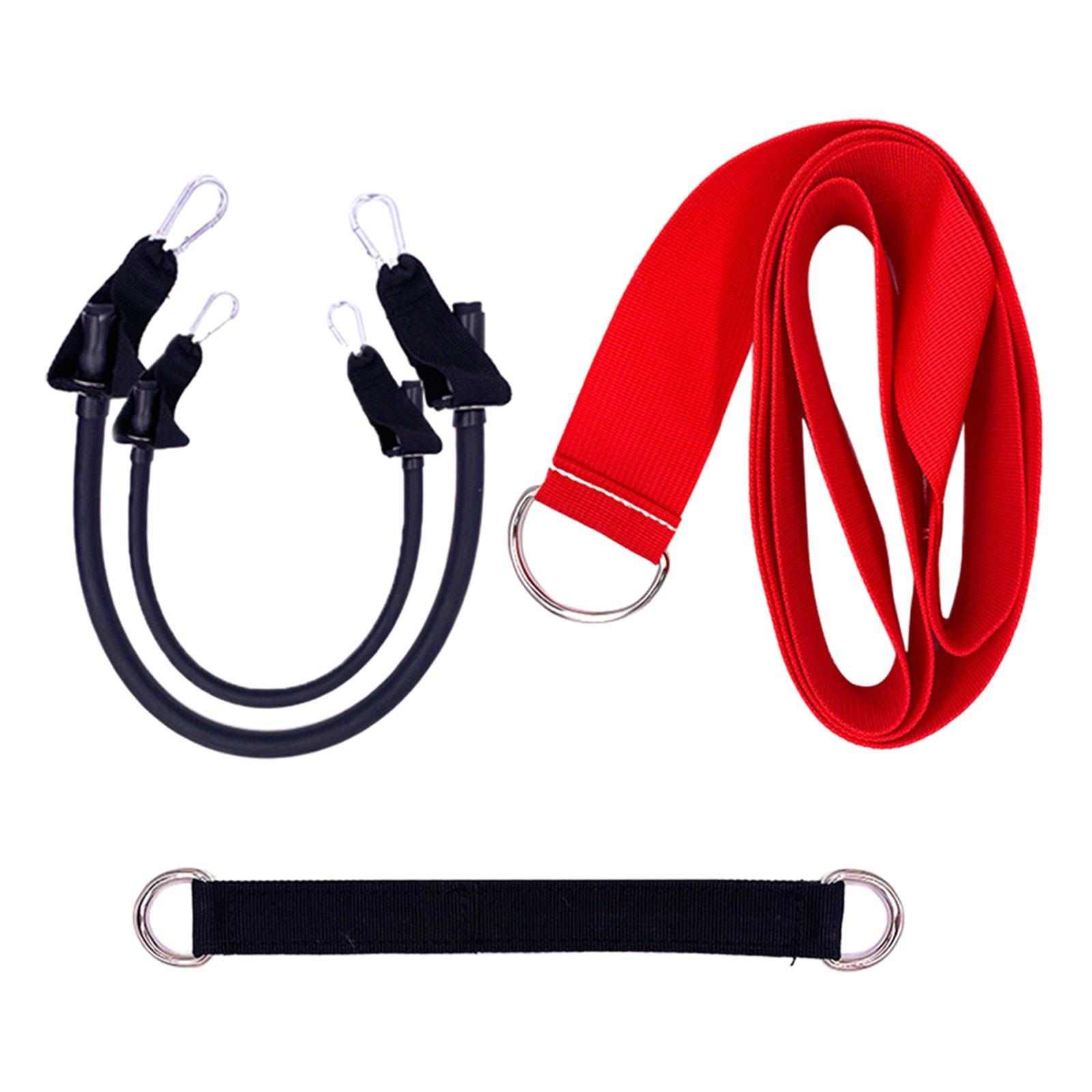 Golf Swing Training Rope Posture Correction Belt Training Tool for Women Men Red