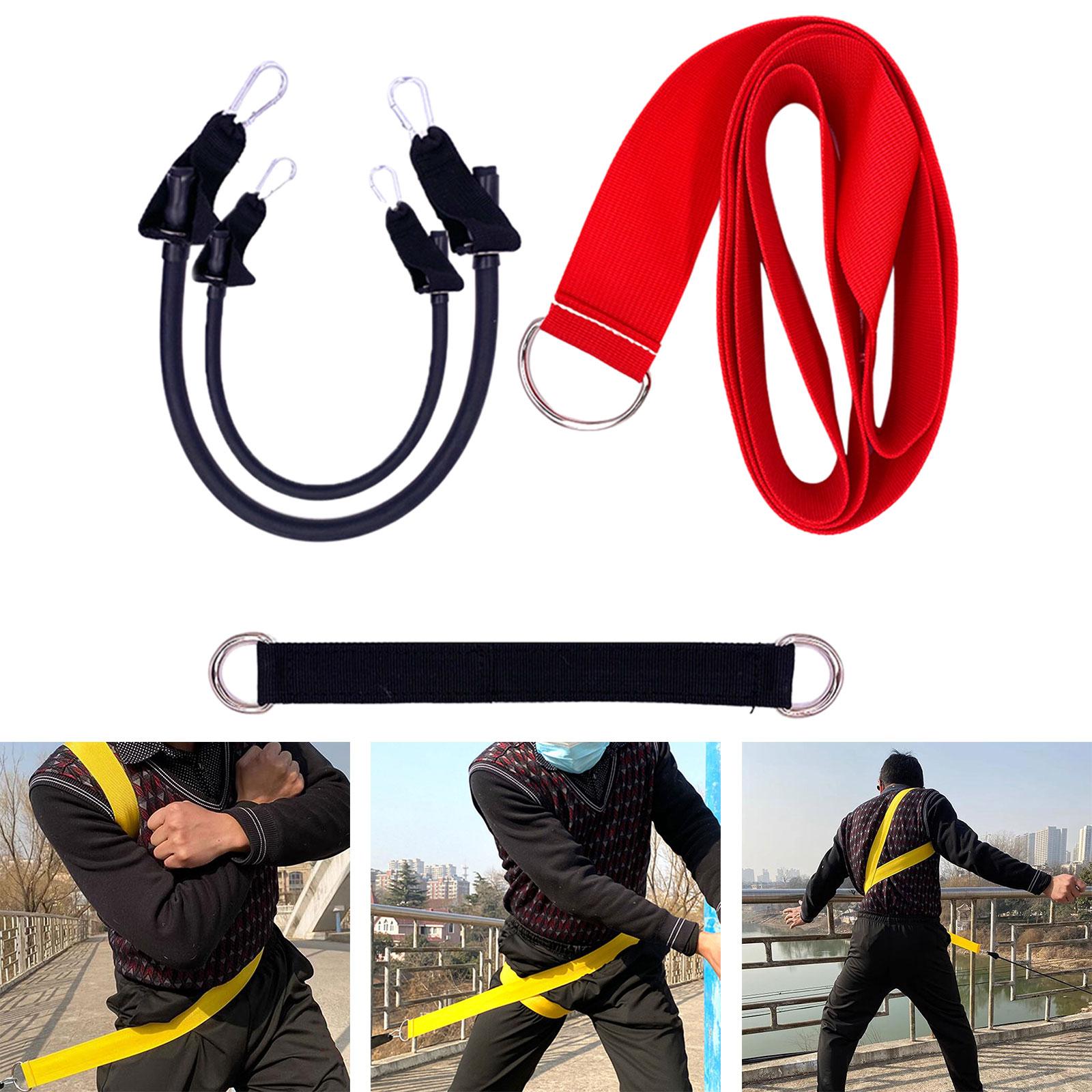 Golf Swing Training Rope Posture Correction Belt Training Tool for Women Men Red