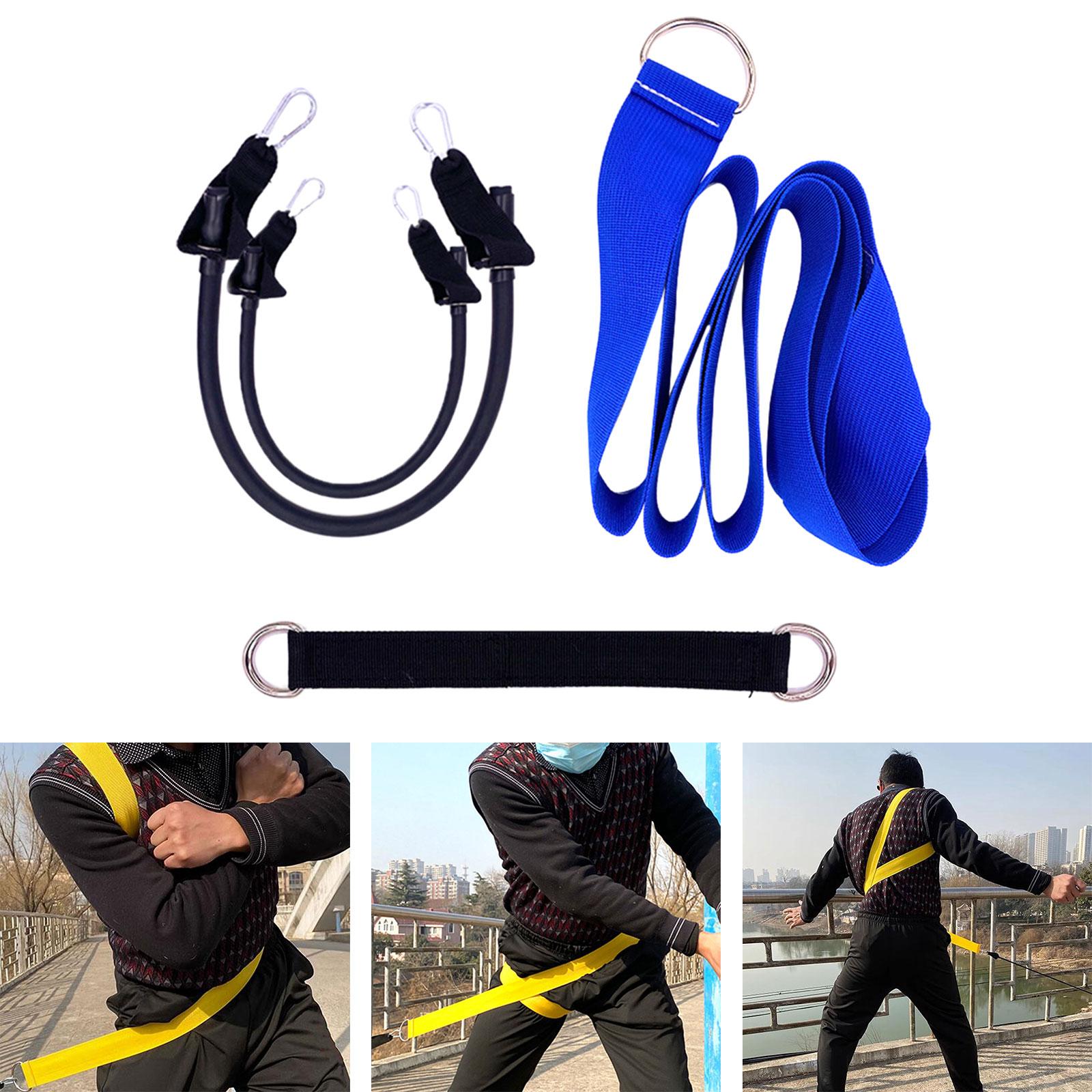 Golf Swing Training Rope Posture Correction Belt Training Tool for Women Men Blue