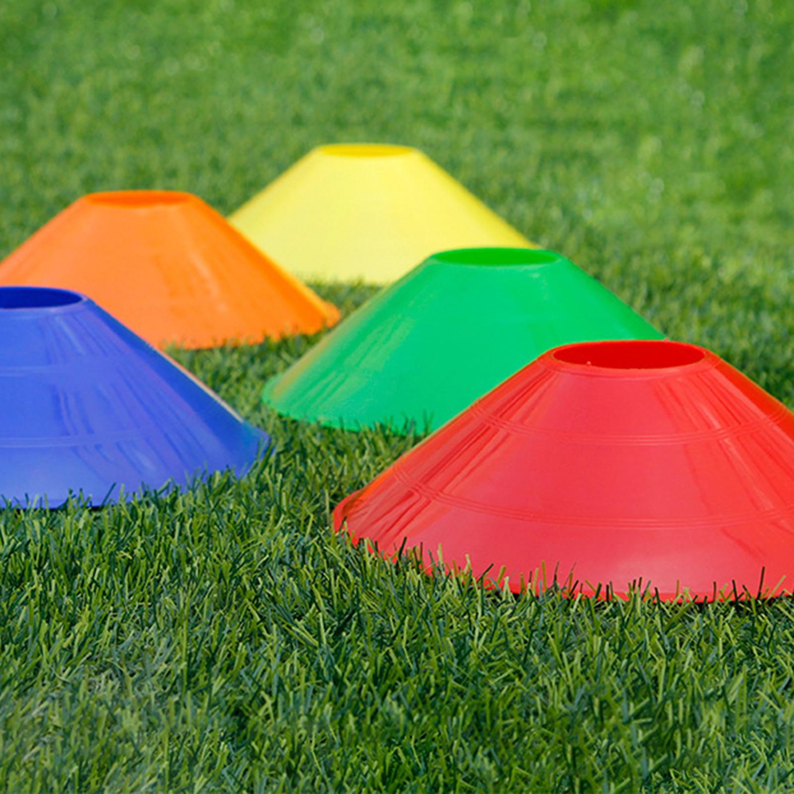 50x Training Cones Speed Agility Training for Sports Exercise Indoor Outdoor 1 Shelf
